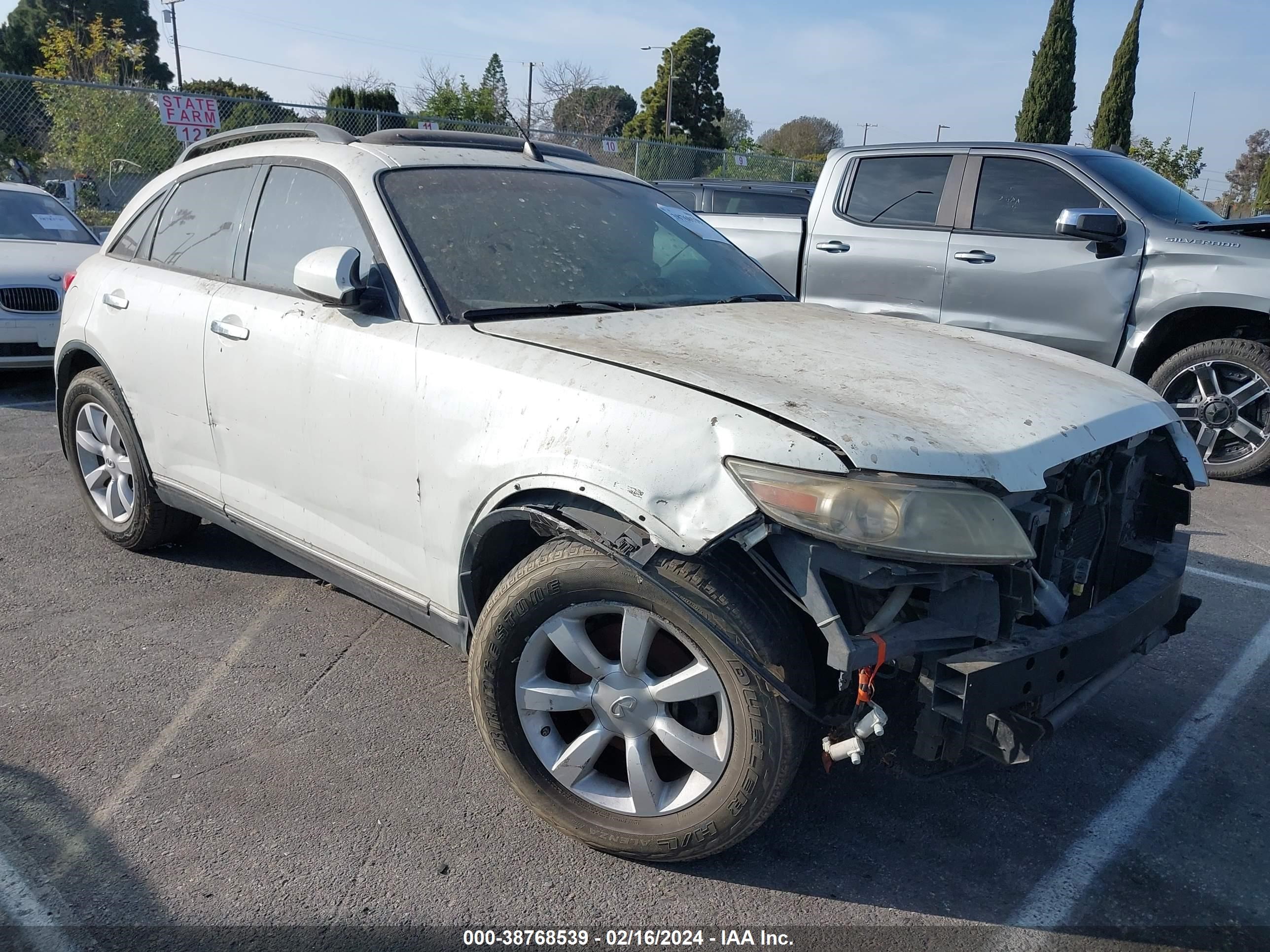 infiniti fx 2005 jnras08w75x218121