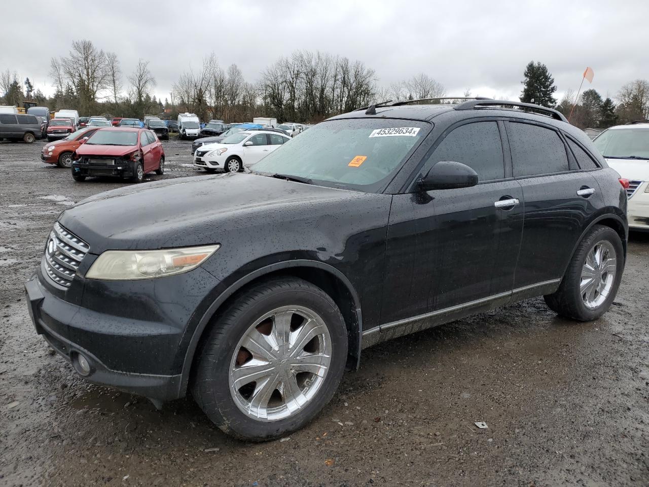 infiniti fx35 2005 jnras08w85x205233