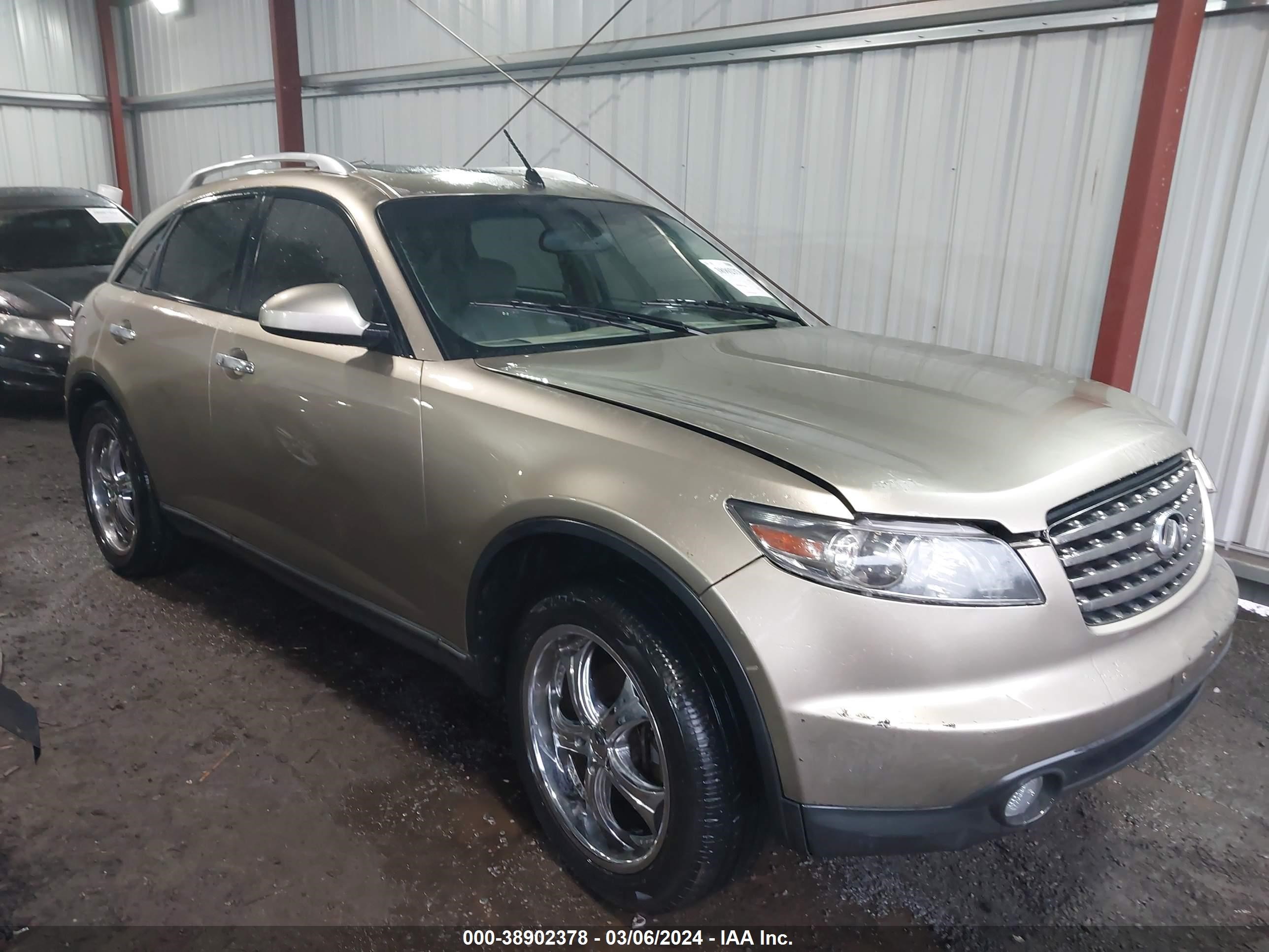 infiniti fx 2005 jnras08w85x210903