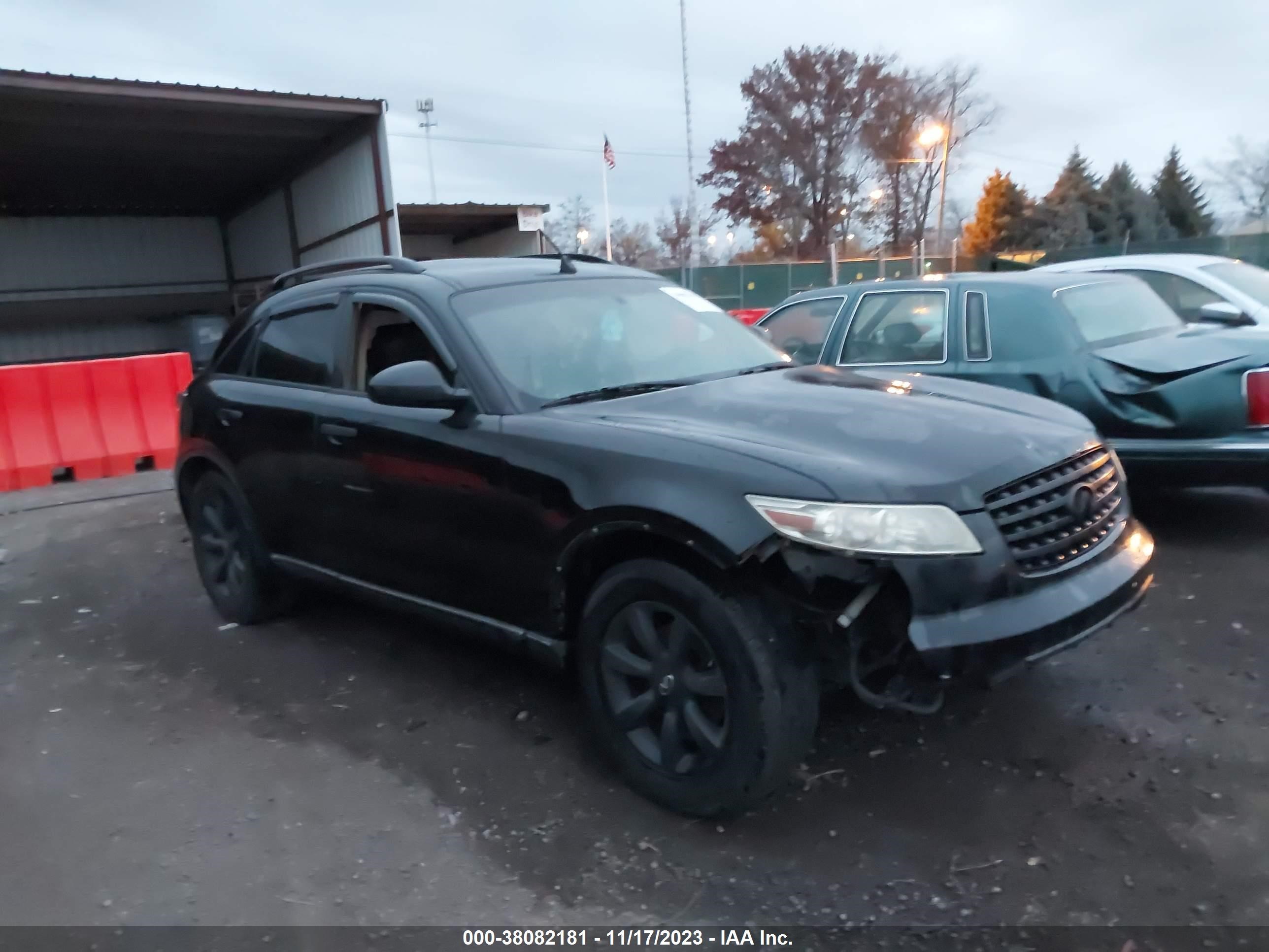 infiniti fx 2005 jnras08w85x212344