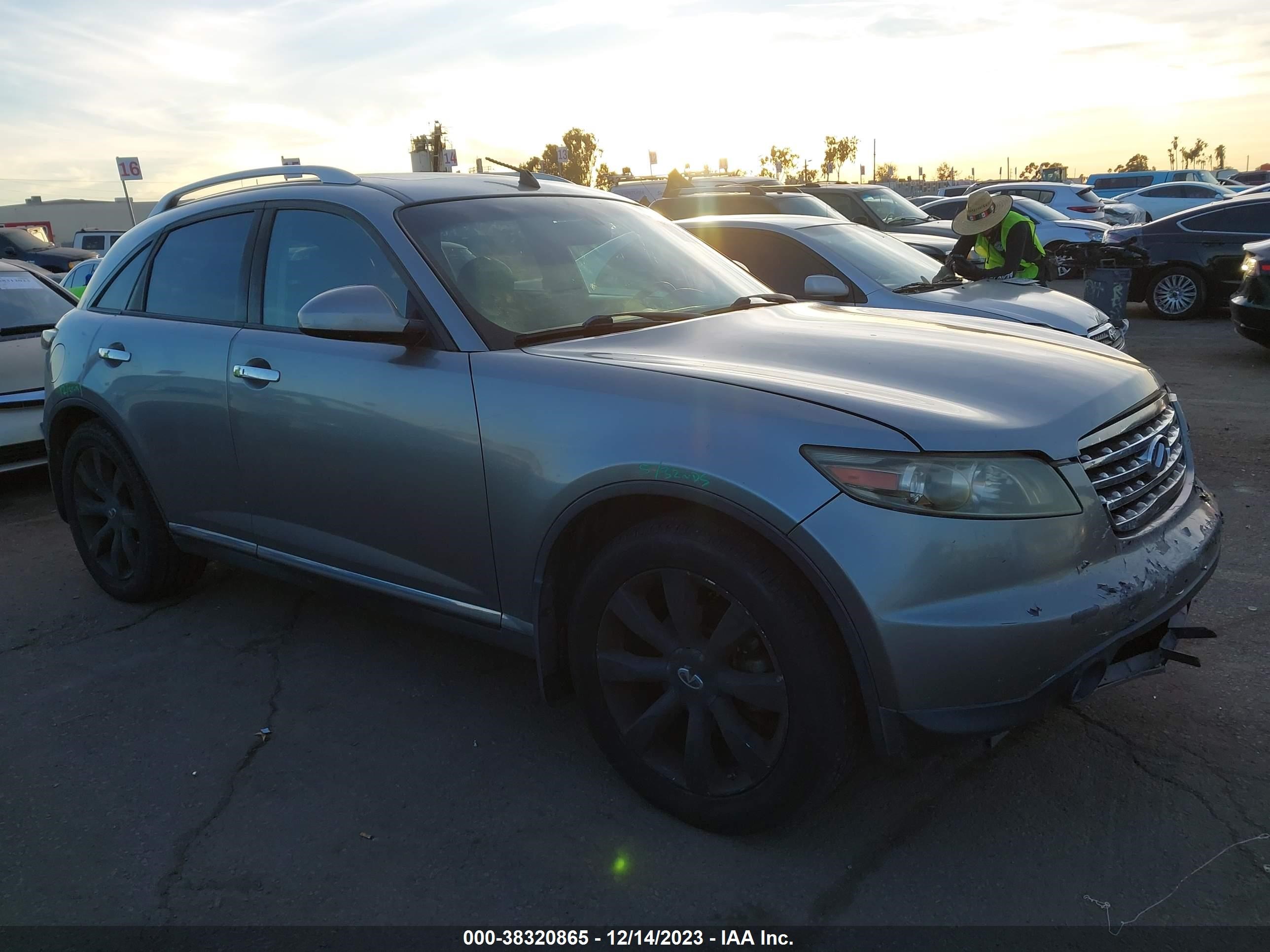 infiniti fx 2006 jnras08wx6x206725