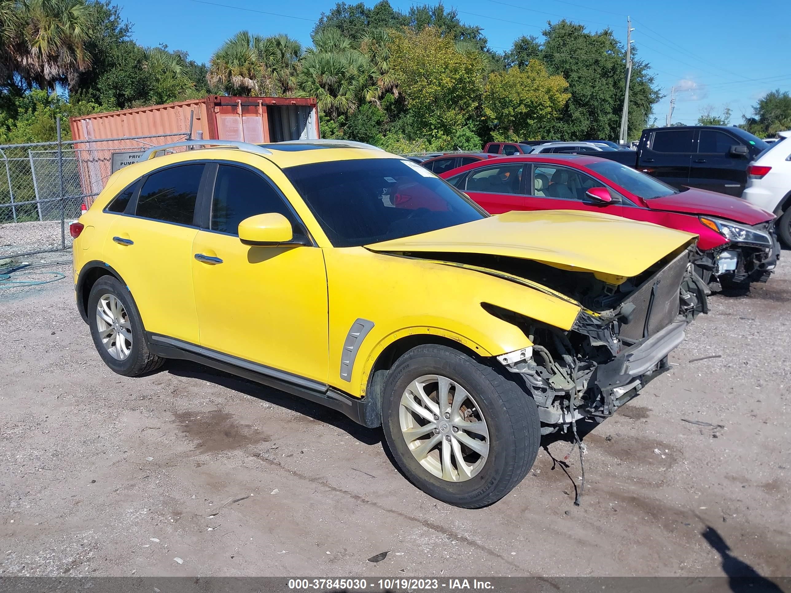 infiniti fx 2009 jnras18u69m101402