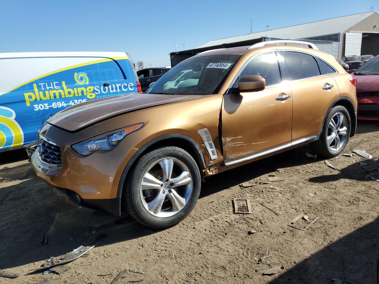 infiniti fx 2009 jnras18w19m152422