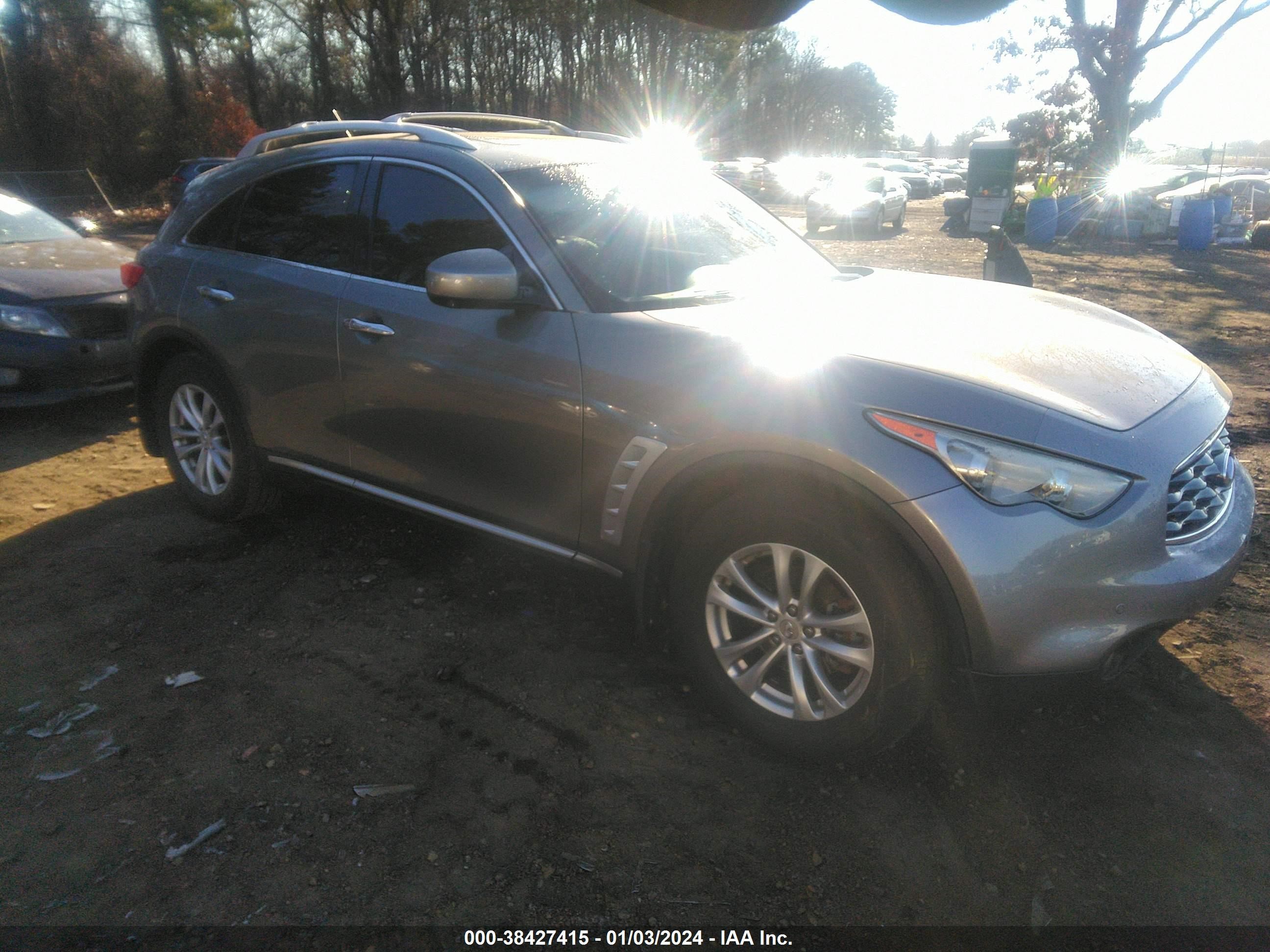 infiniti fx 2009 jnras18w19m154994