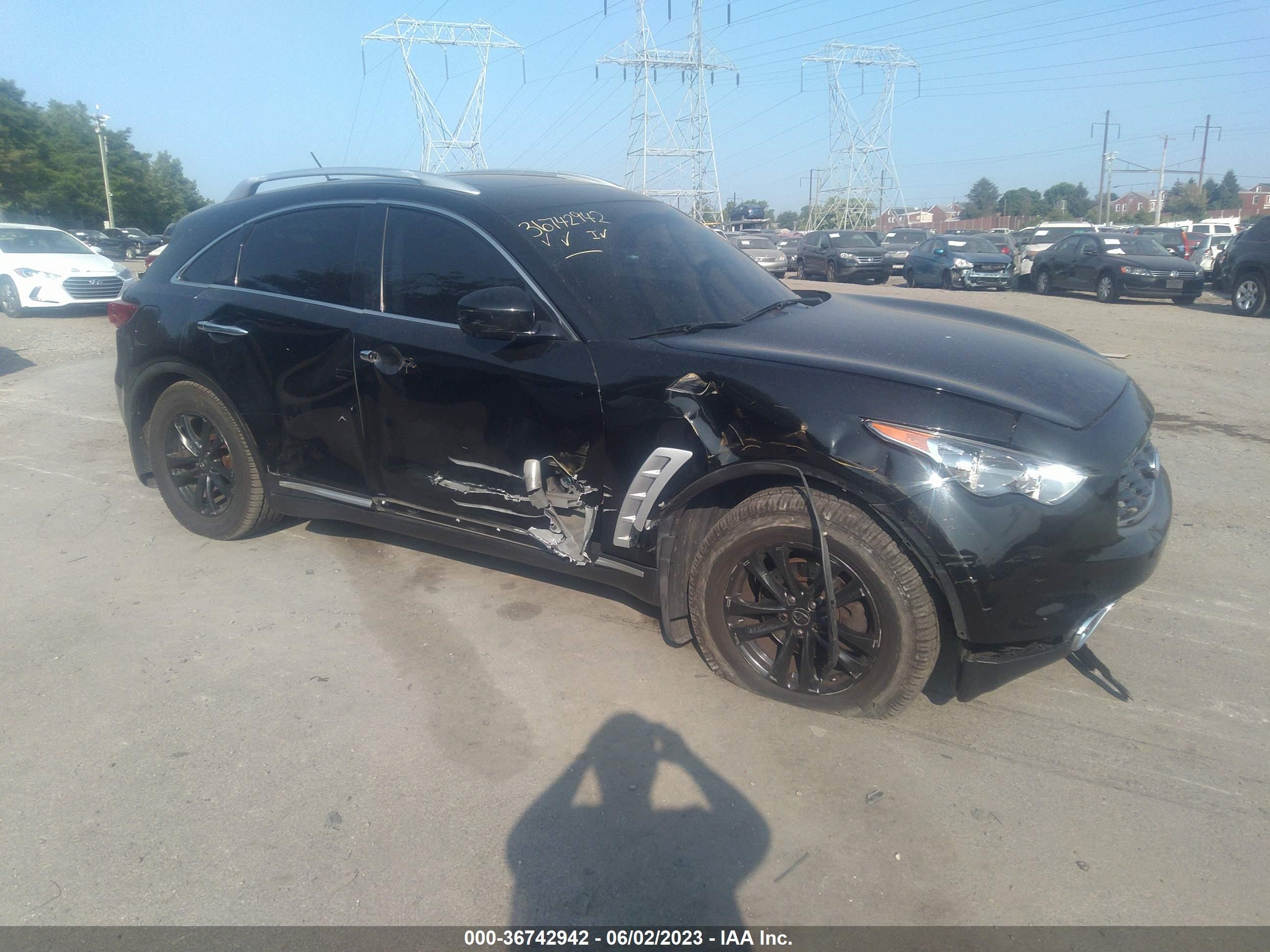 infiniti fx 2009 jnras18w59m151693