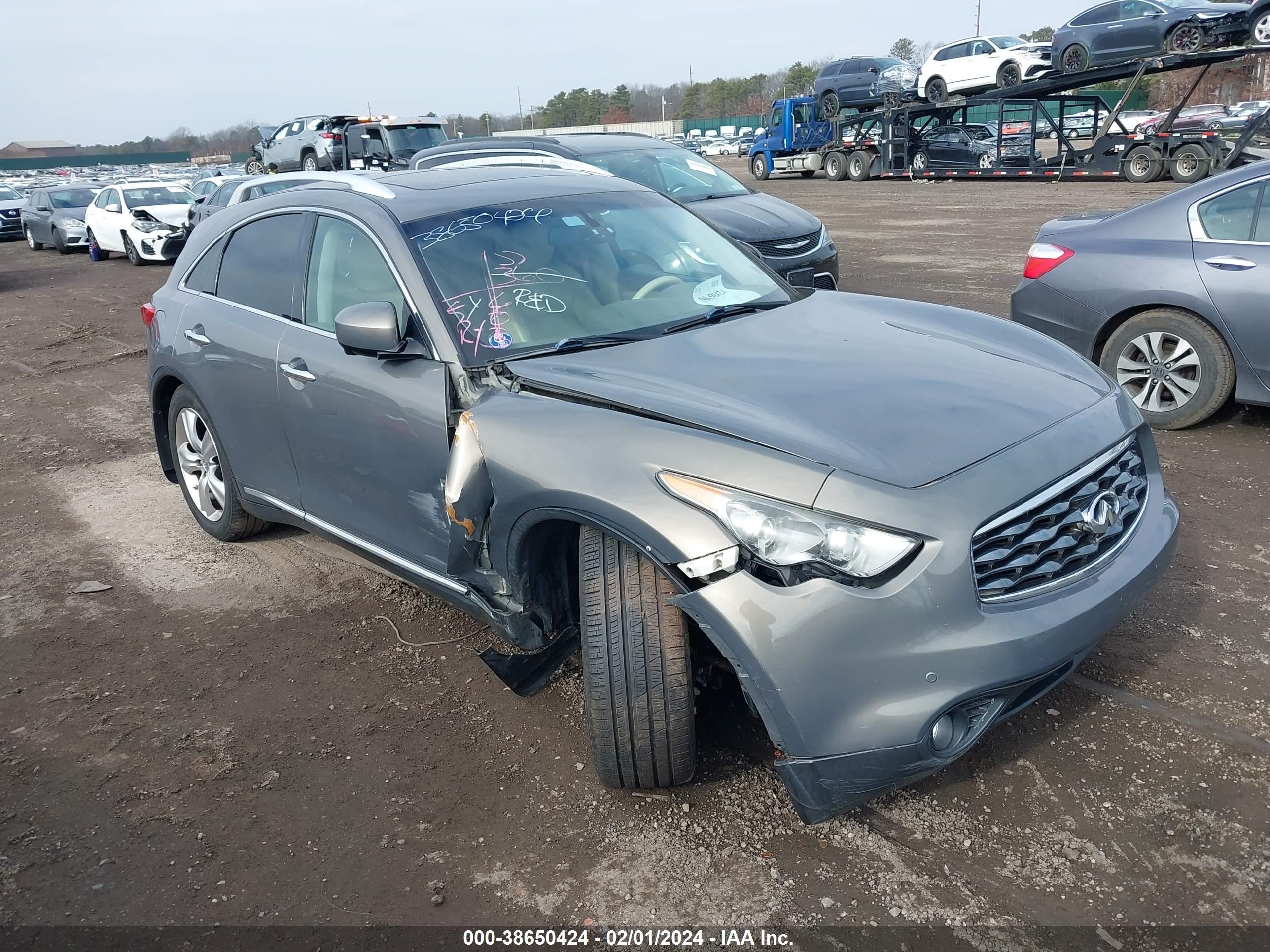 infiniti fx 2009 jnras18w59m152035