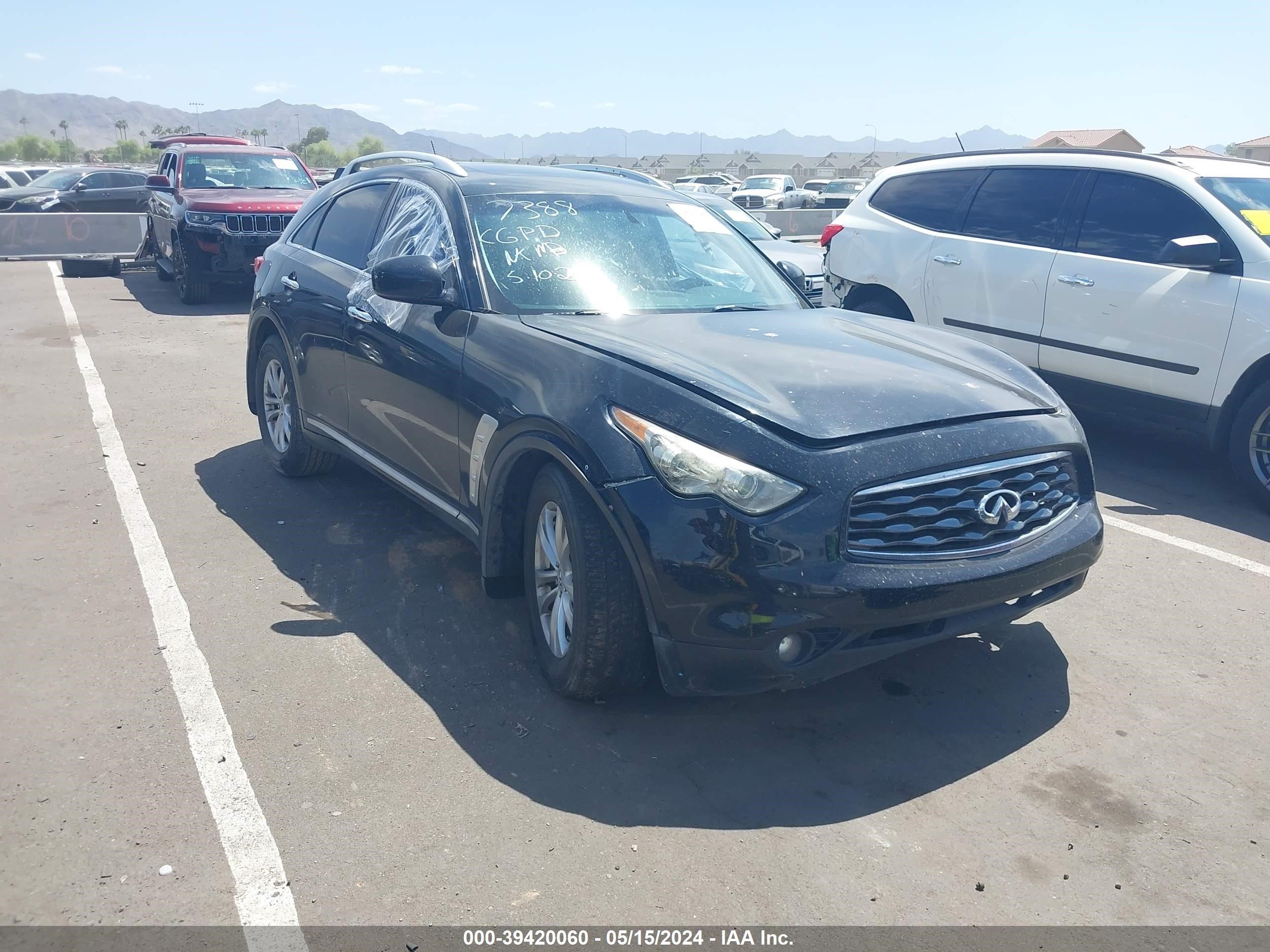 infiniti fx 2009 jnras18w89m157388