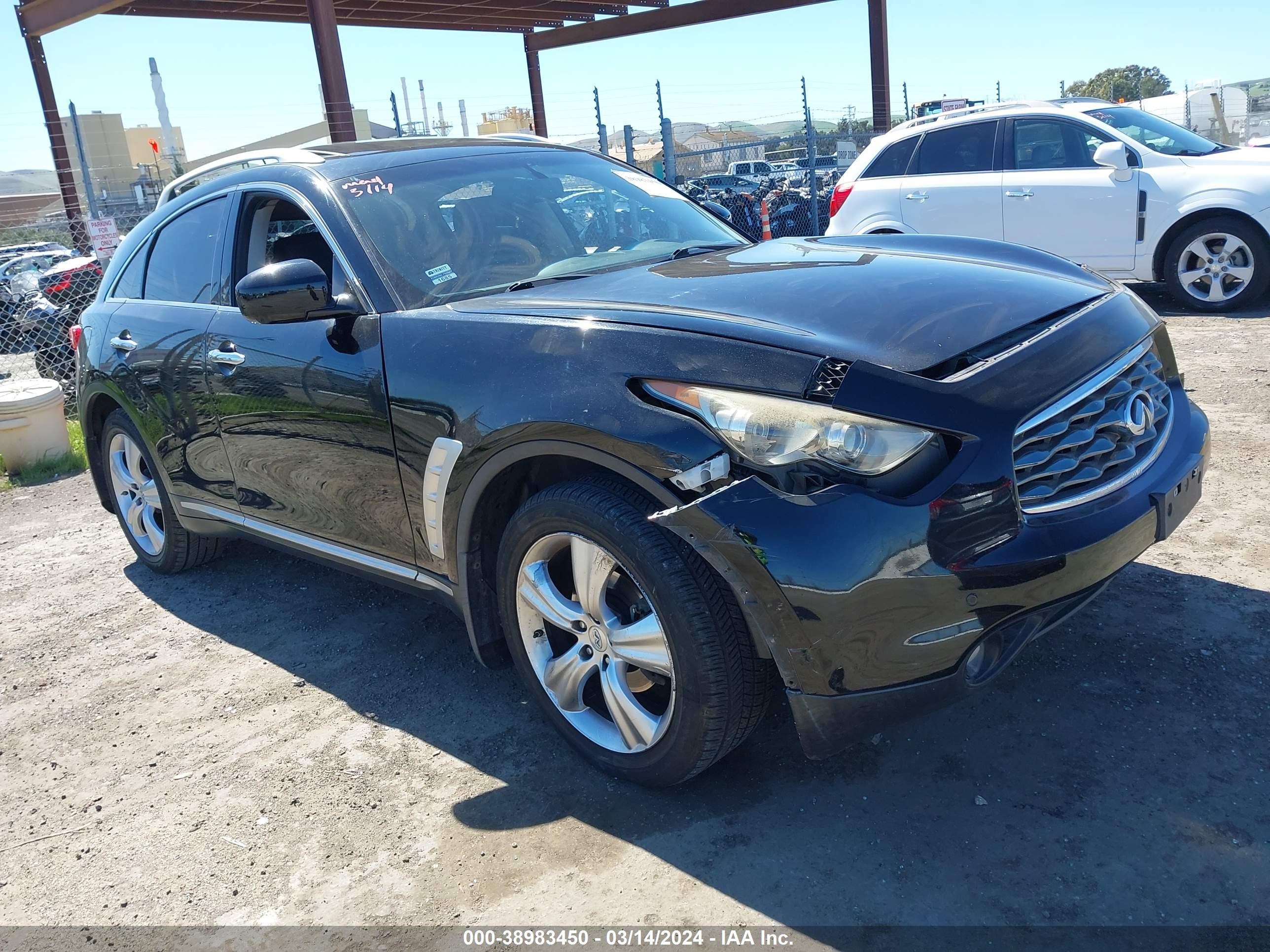 infiniti fx 2009 jnras18wx9m152306