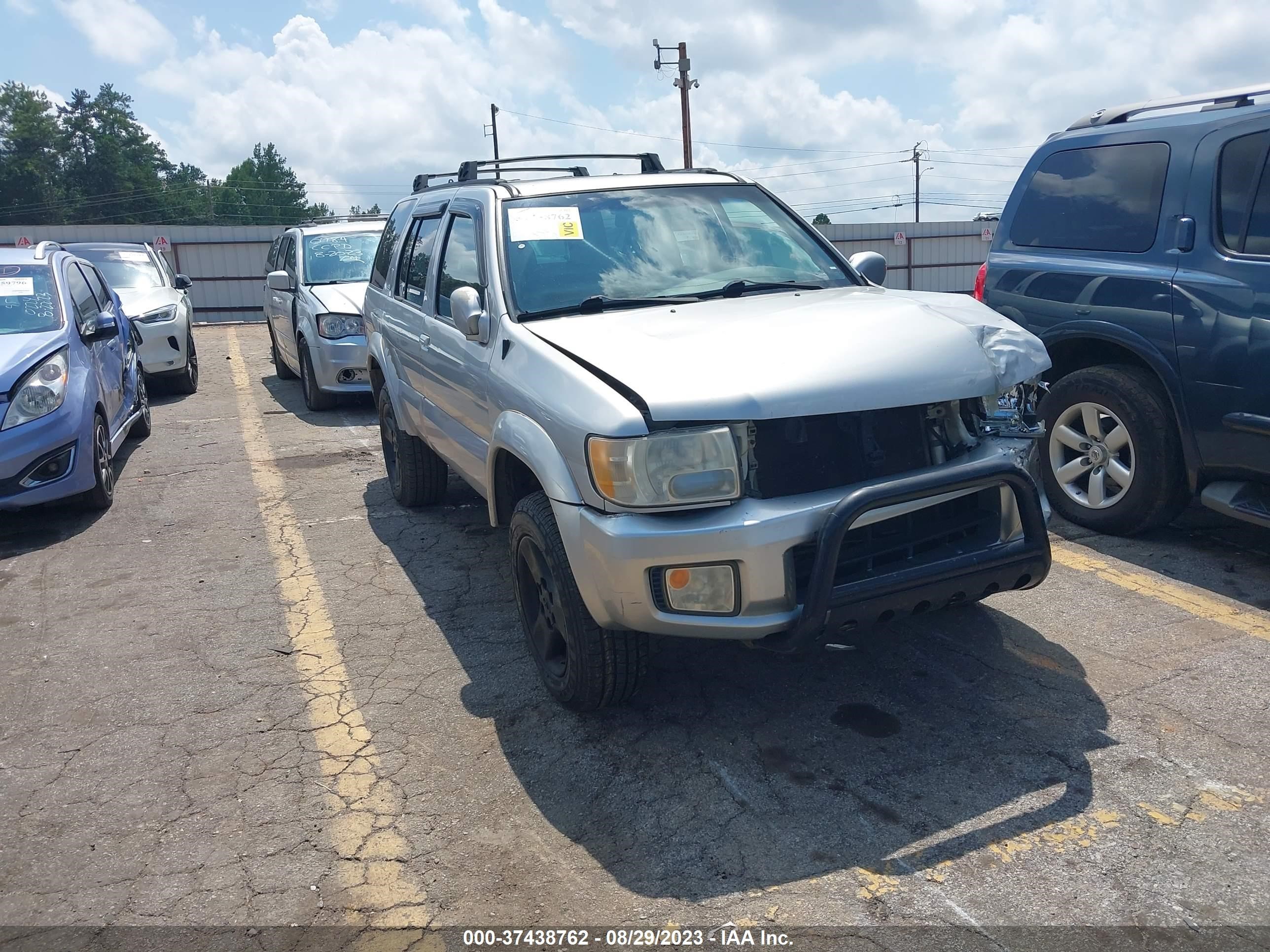 infiniti qx4 2002 jnrdr09y02w259720