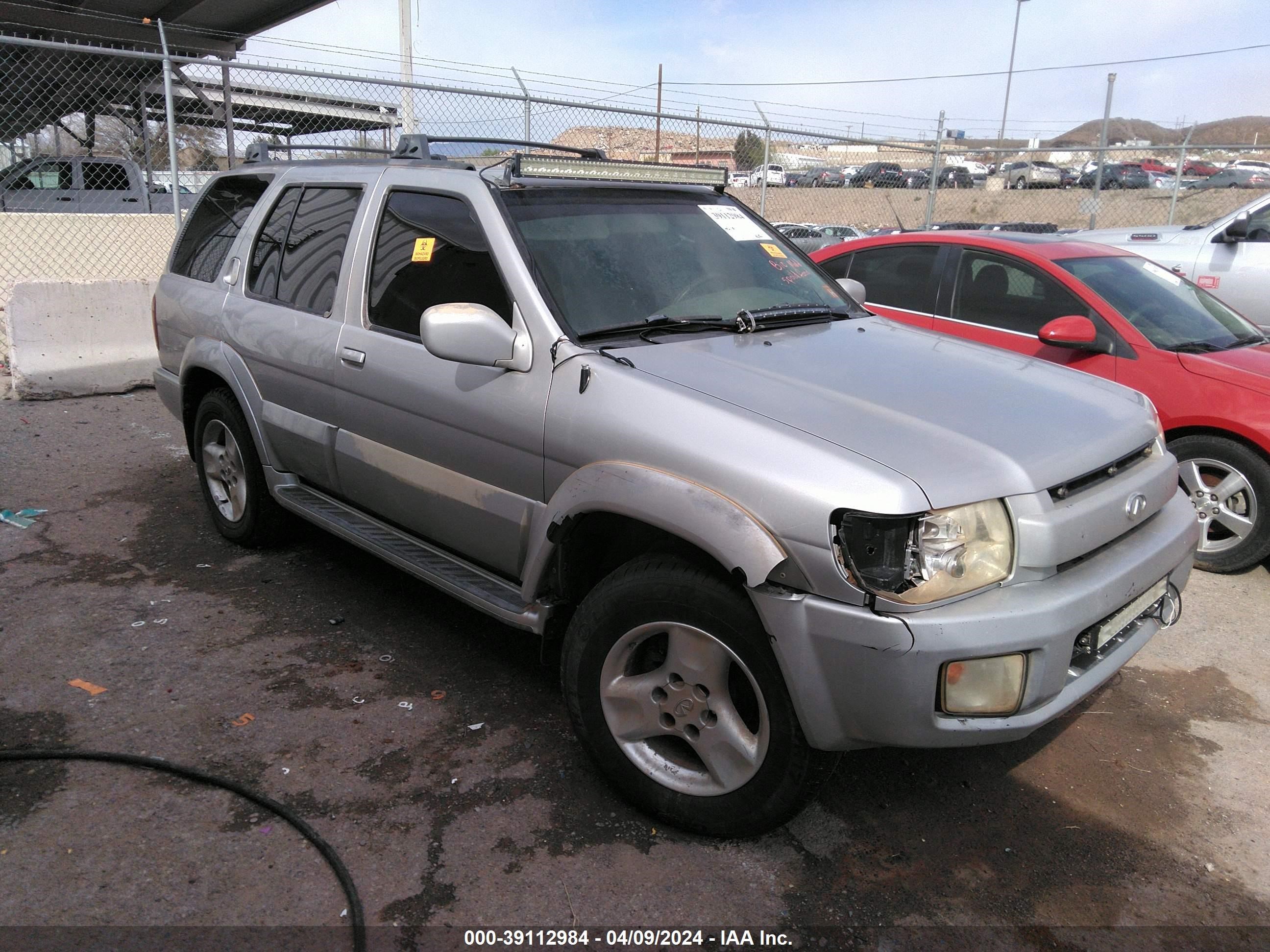 infiniti qx4 2003 jnrdr09y23w302262