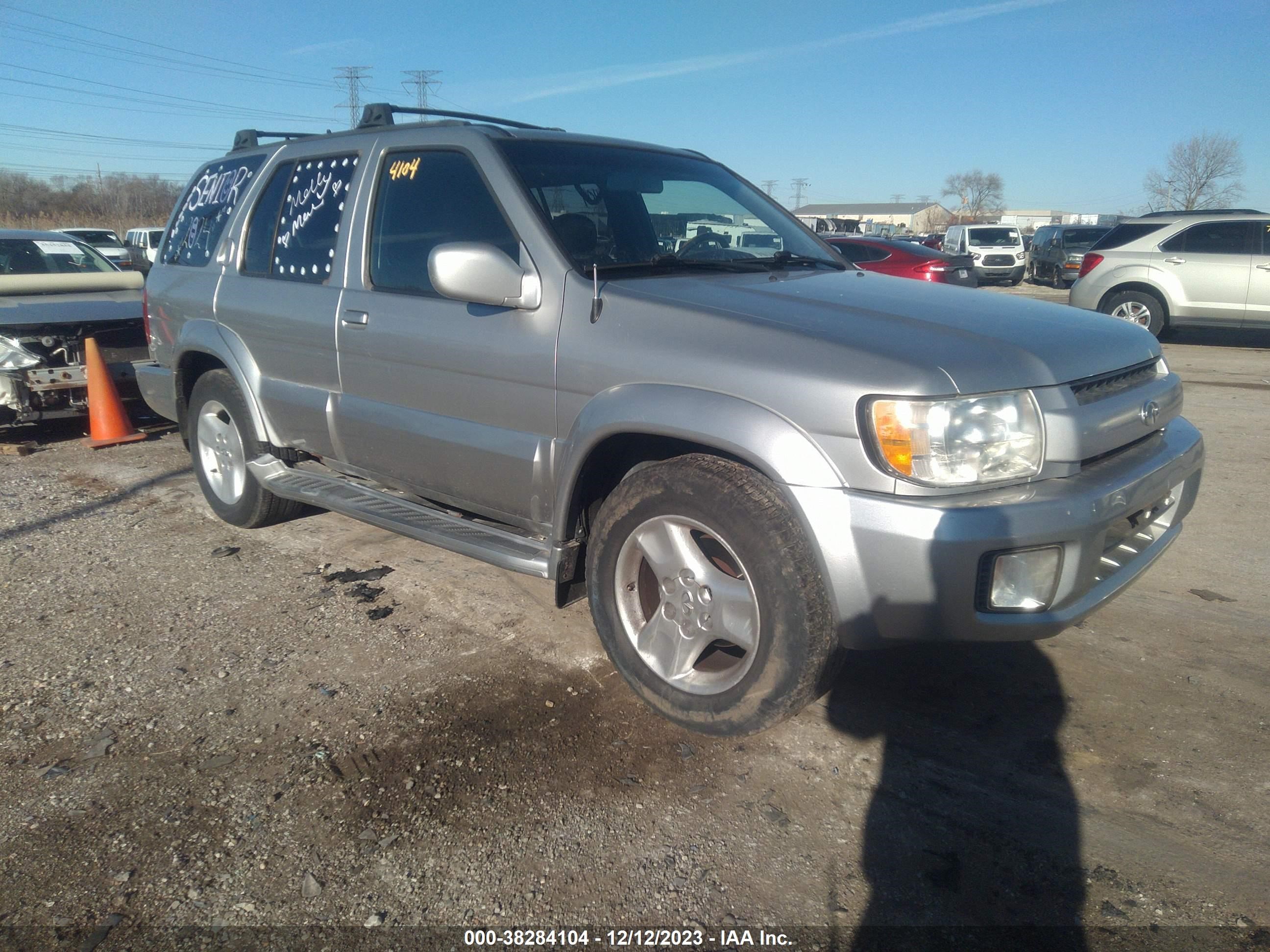 infiniti qx4 2002 jnrdr09y32w259517