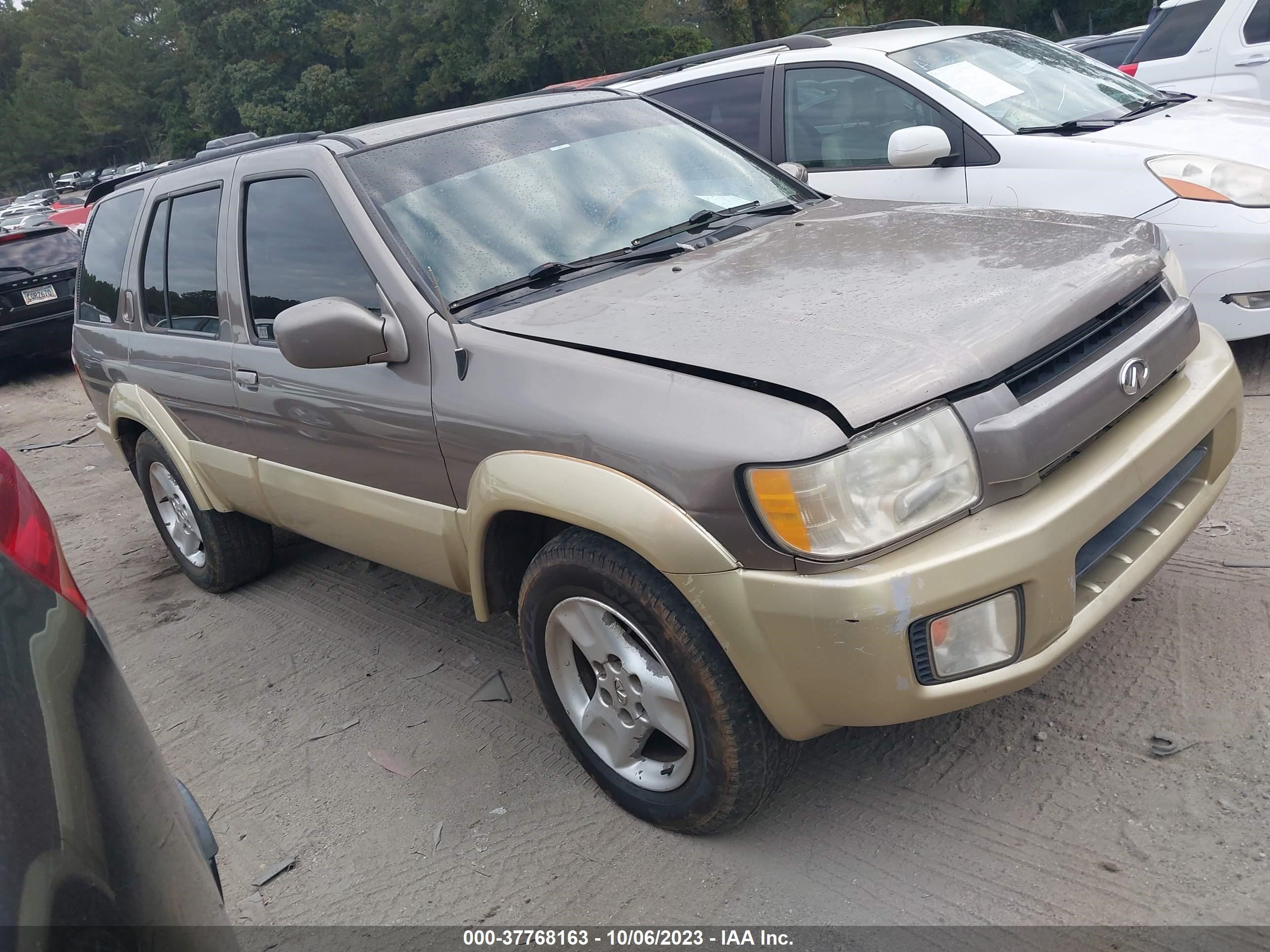 infiniti qx4 2001 jnrdr09y41w219493