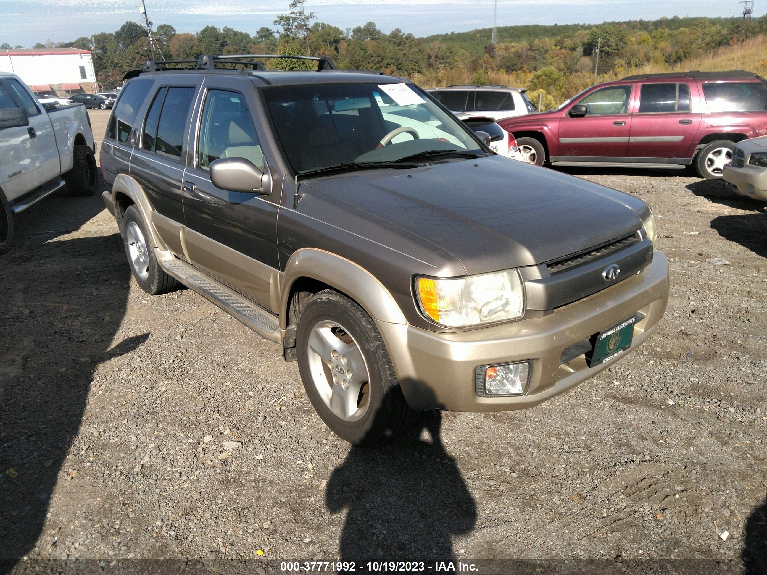 infiniti qx4 2001 jnrdr09y71w218063