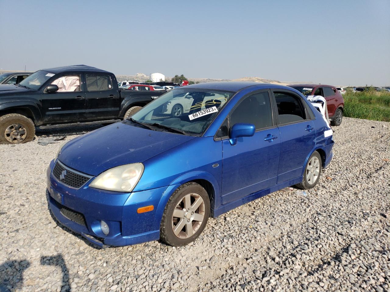 suzuki aerio 2005 js2ra61s955250764