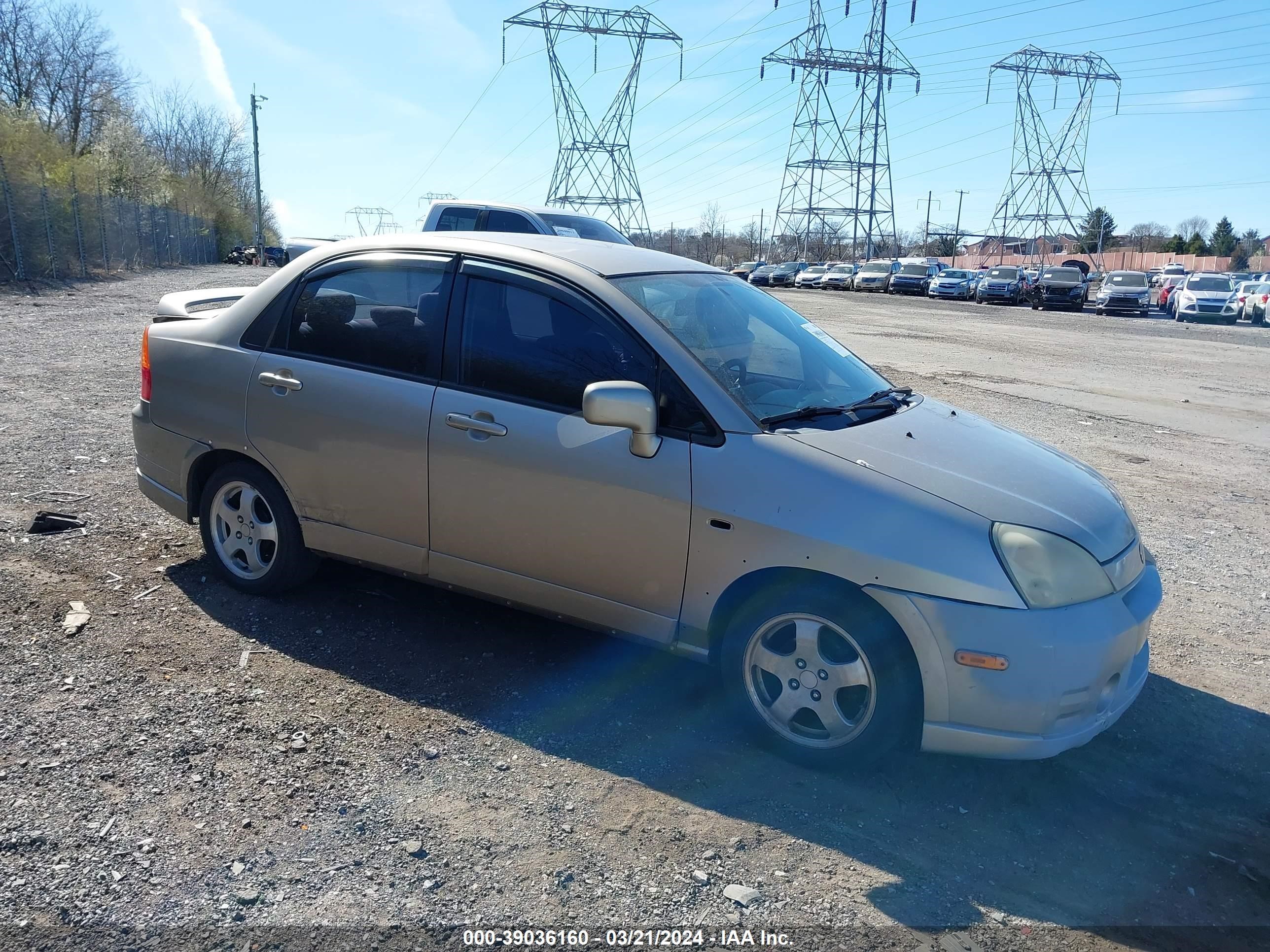 suzuki aerio 2004 js2ra61sx45202382