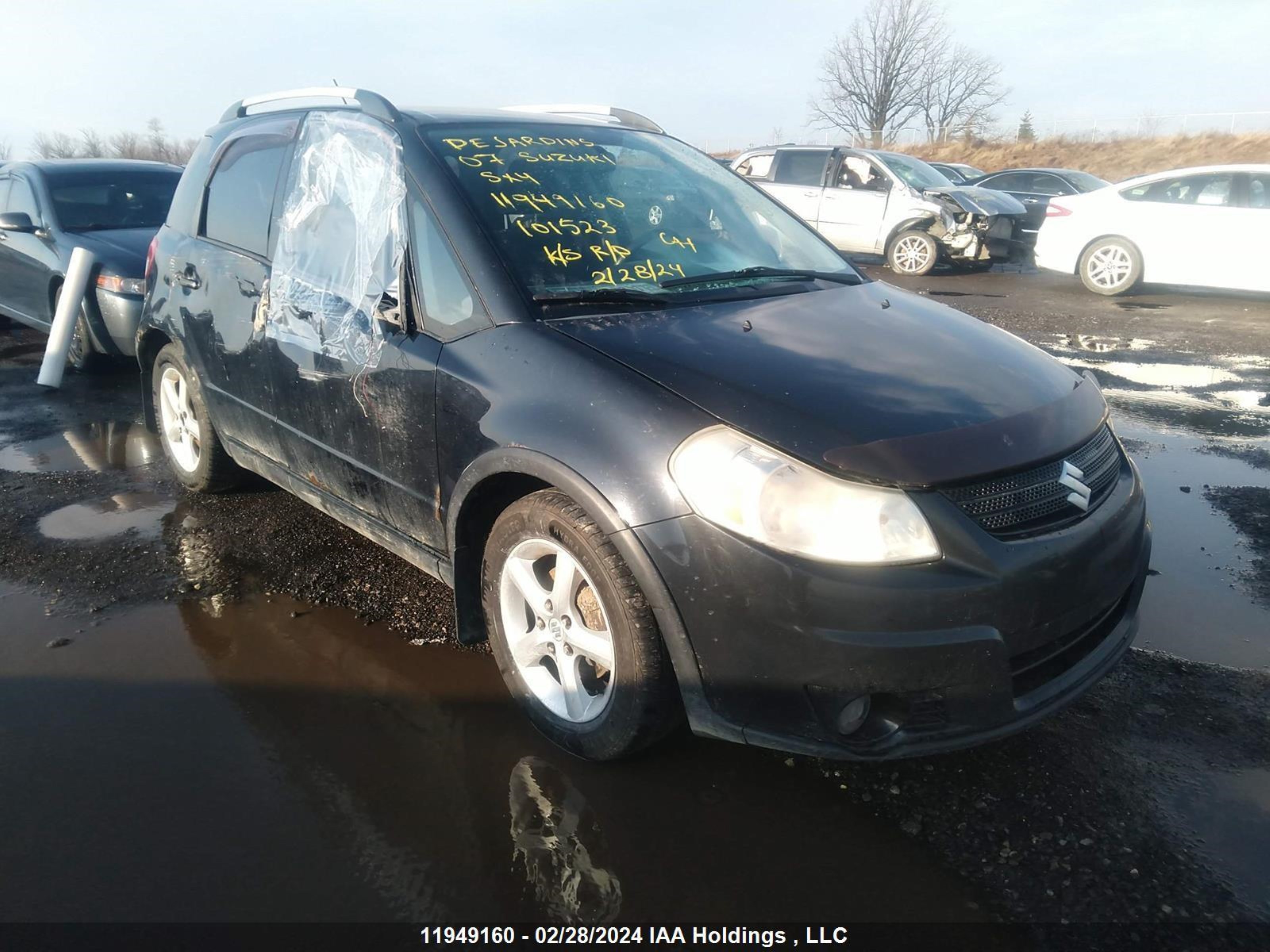 suzuki sx4 2007 js2yb415775101523