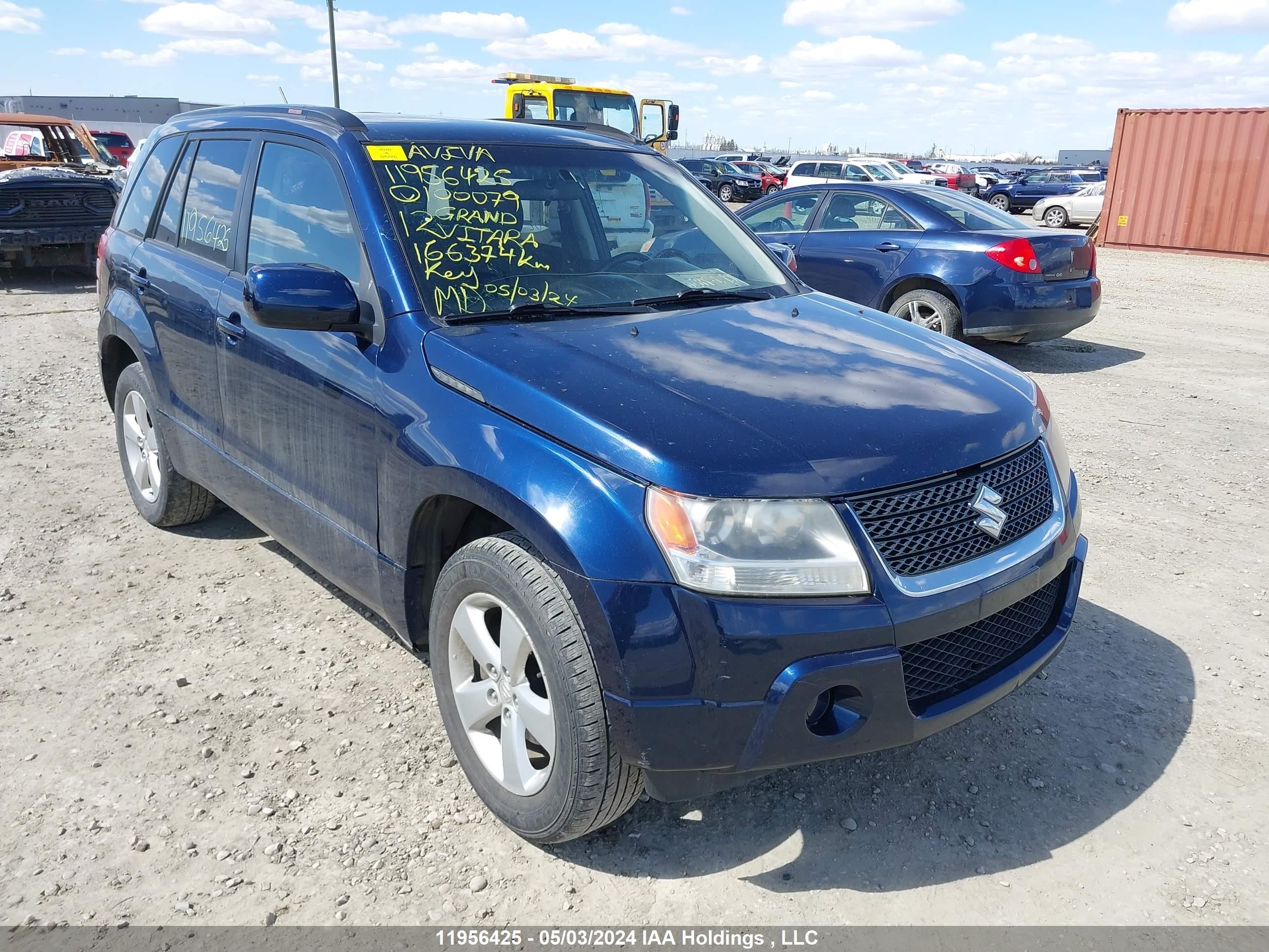 suzuki grand vitara 2012 js3td0d26c4100079