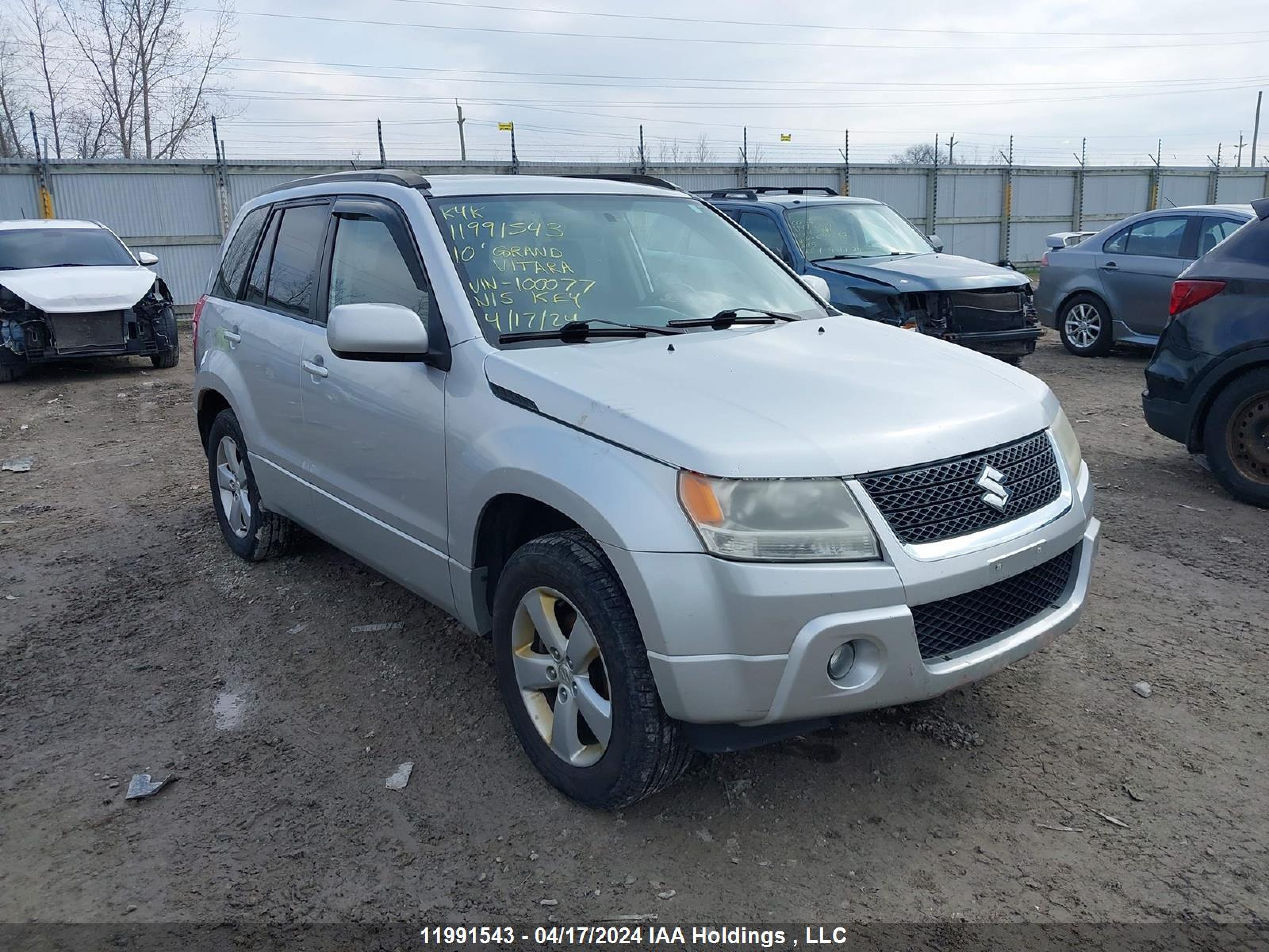 suzuki grand vitara 2010 js3td0d71a4100077