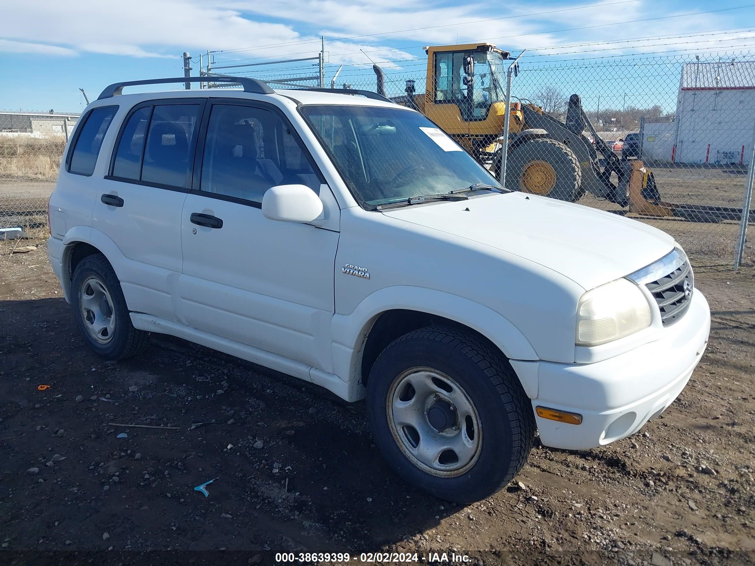 suzuki grand vitara 2001 js3td62vx14159925