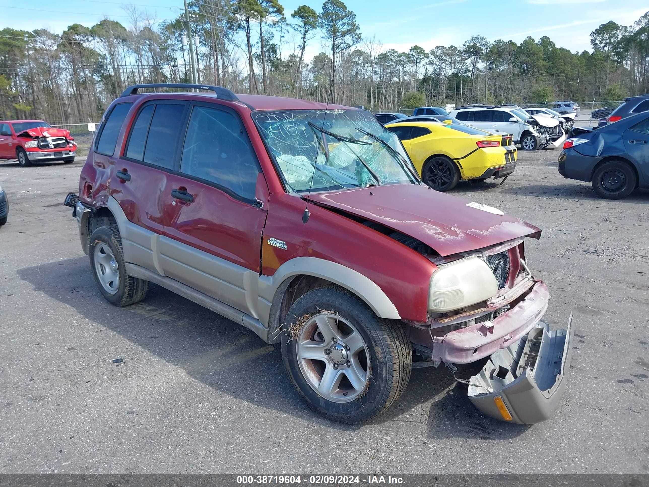 suzuki grand vitara 2003 js3te62v434101731