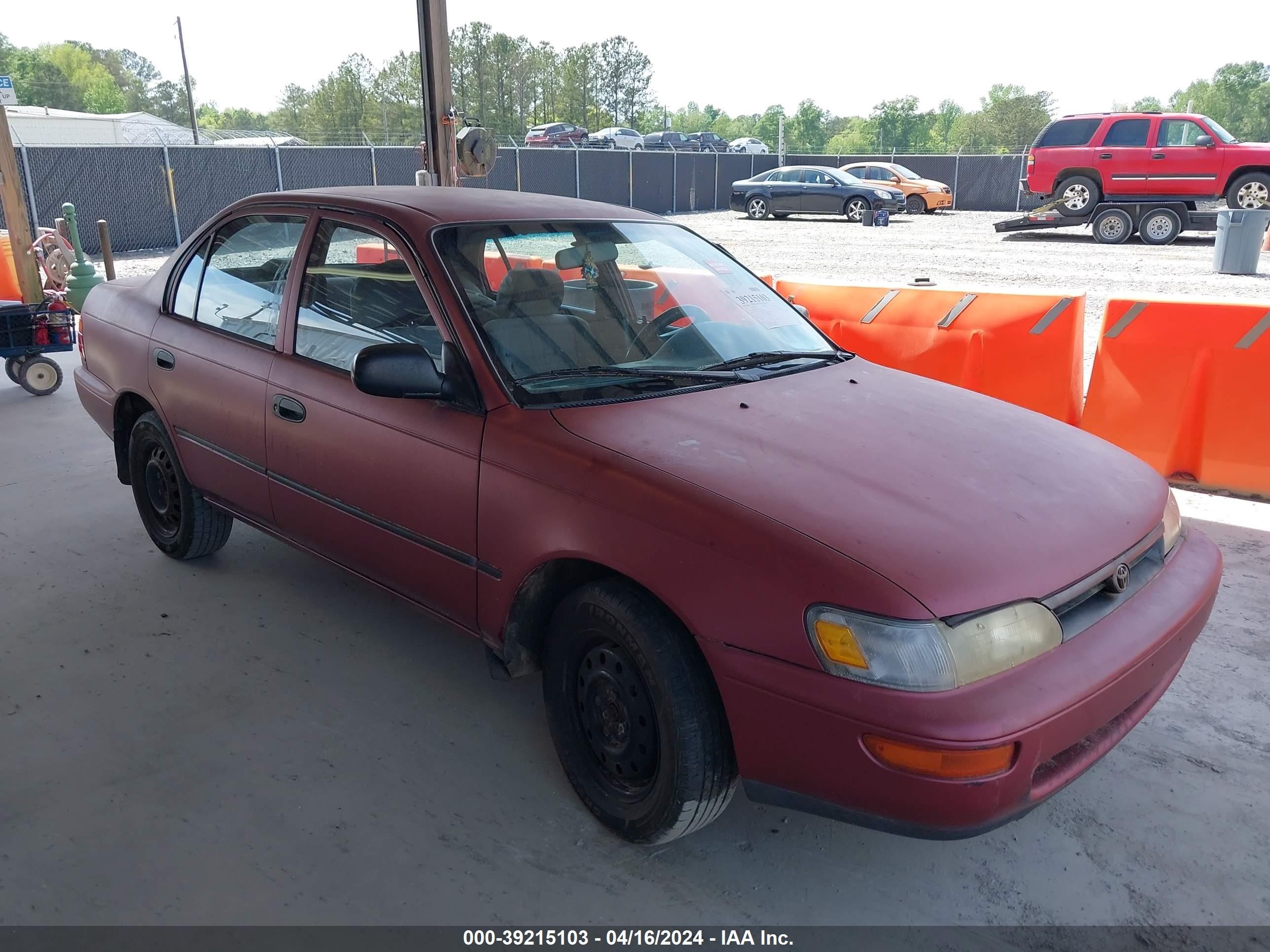 toyota corolla 1995 jt2ae04b9s0093176