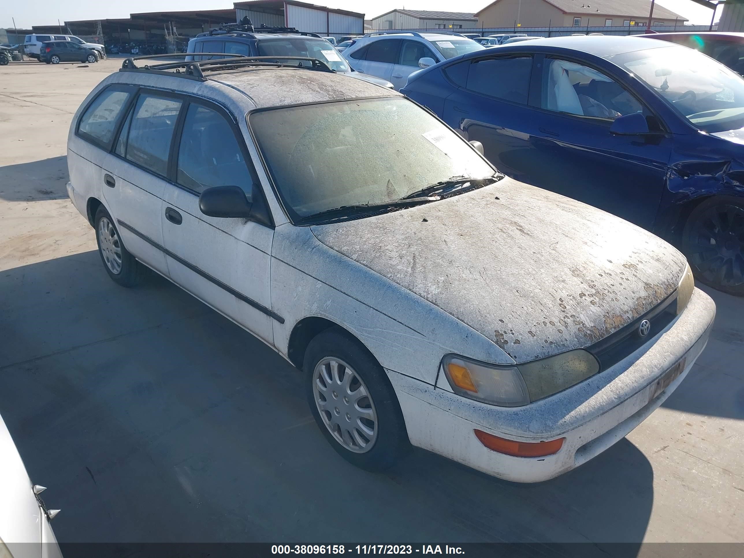 toyota corolla 1995 jt2ae09v1s0103377