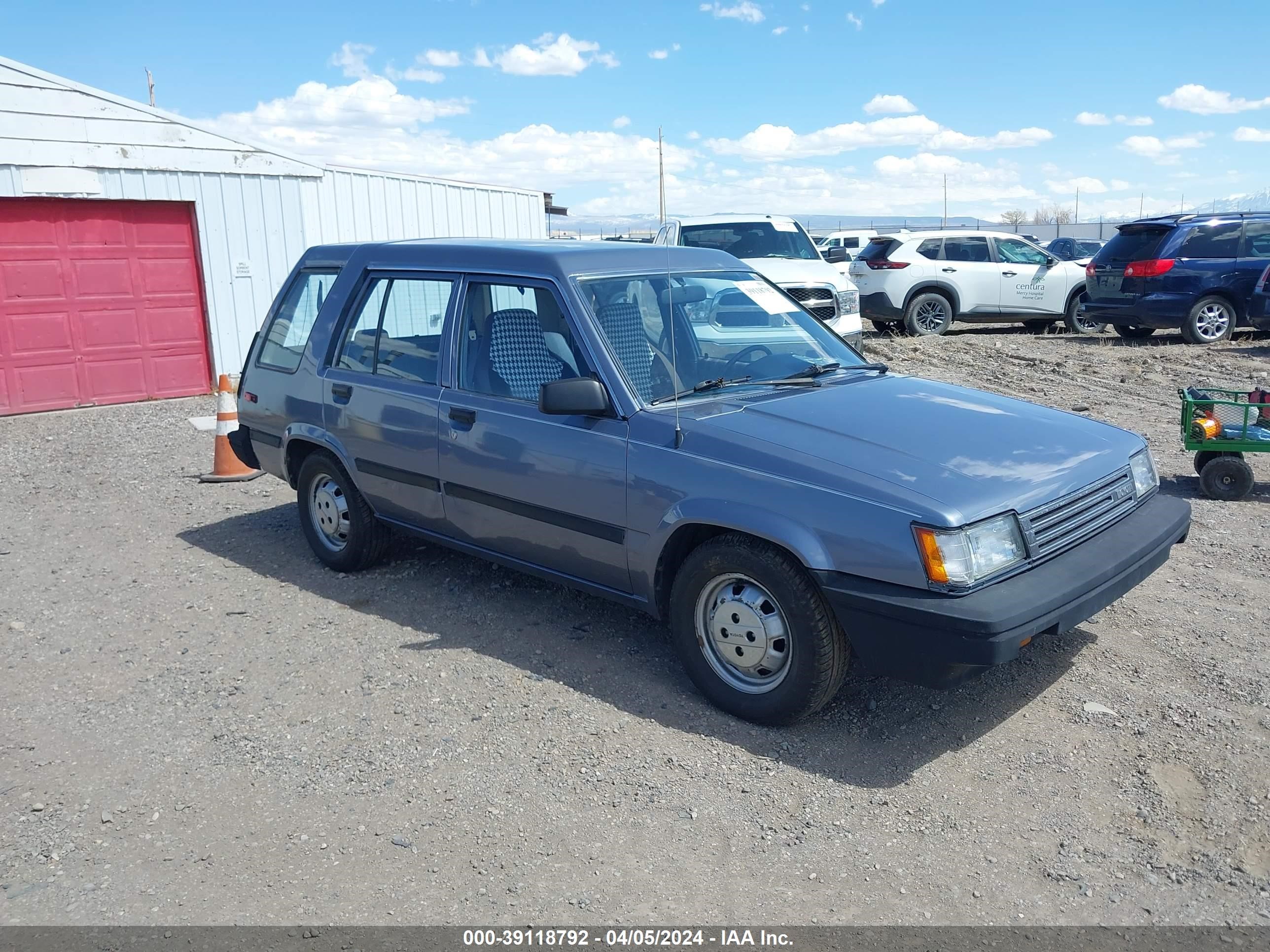 toyota tercel 1987 jt2al32v1h3670519