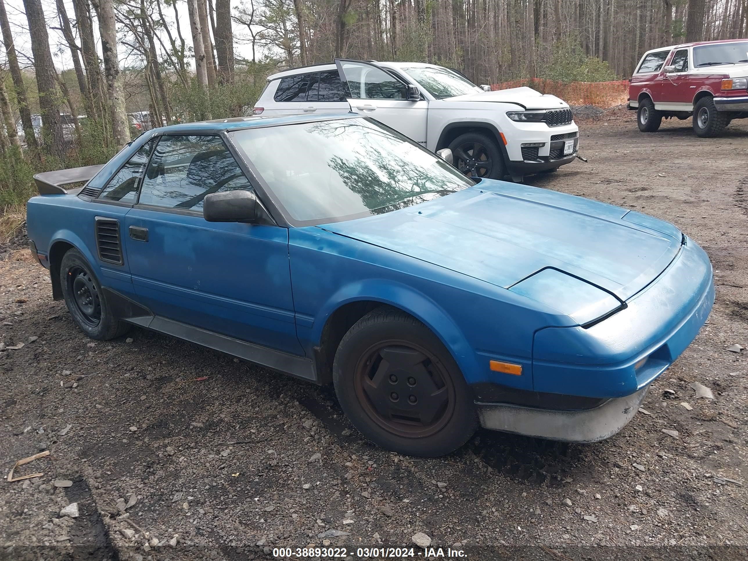 toyota mr2 1987 jt2aw15c7h0096256