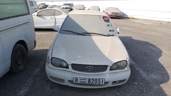 toyota corolla 2000 jt2ba13e0y3097853