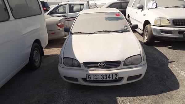 toyota corolla 2000 jt2ba13e4y3093448