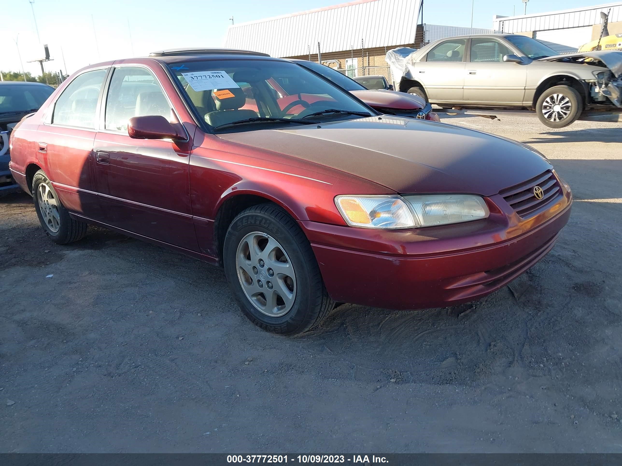 toyota camry 1999 jt2bf28k3x0173927