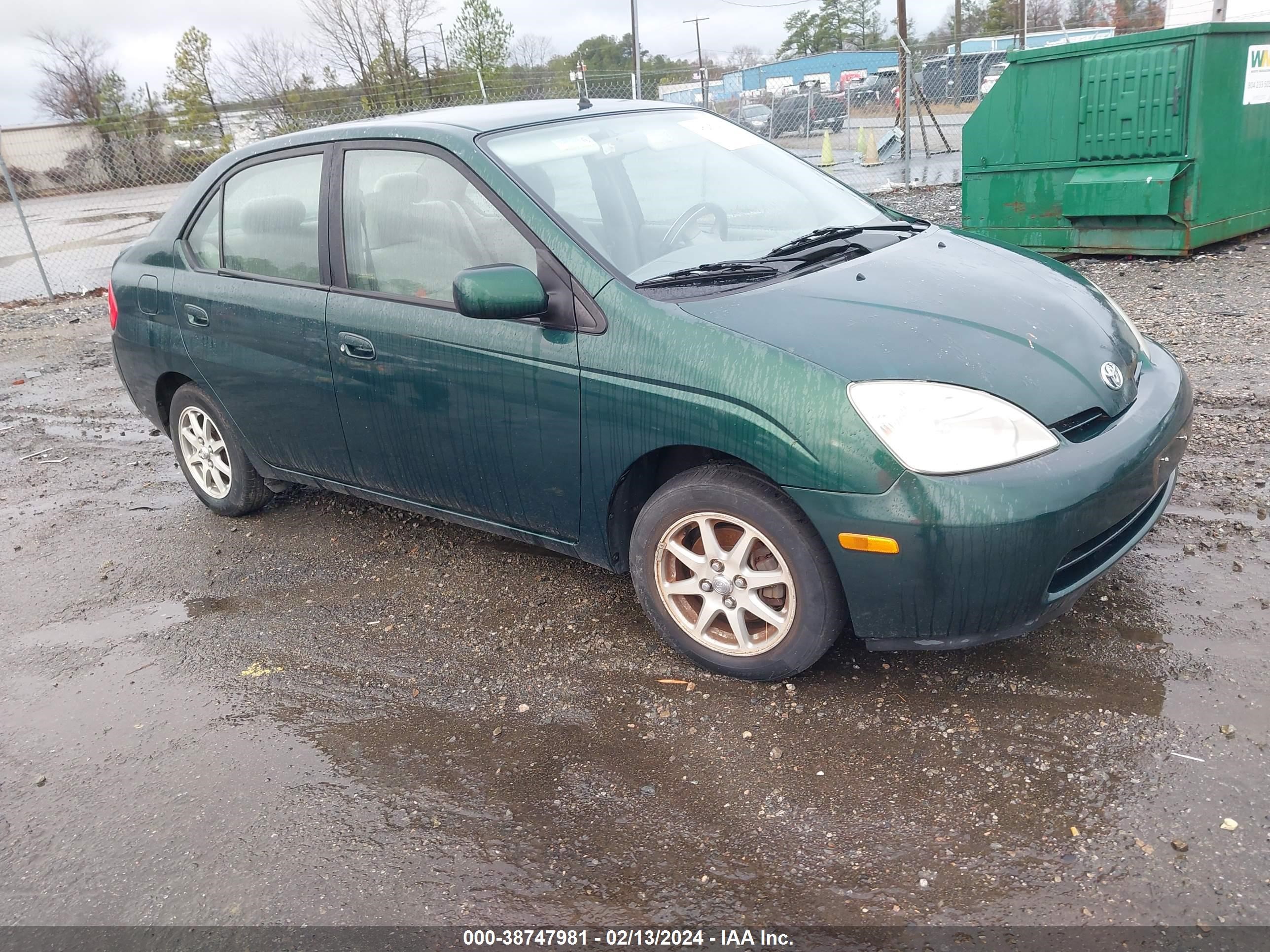 toyota prius 2001 jt2bk12u210033939