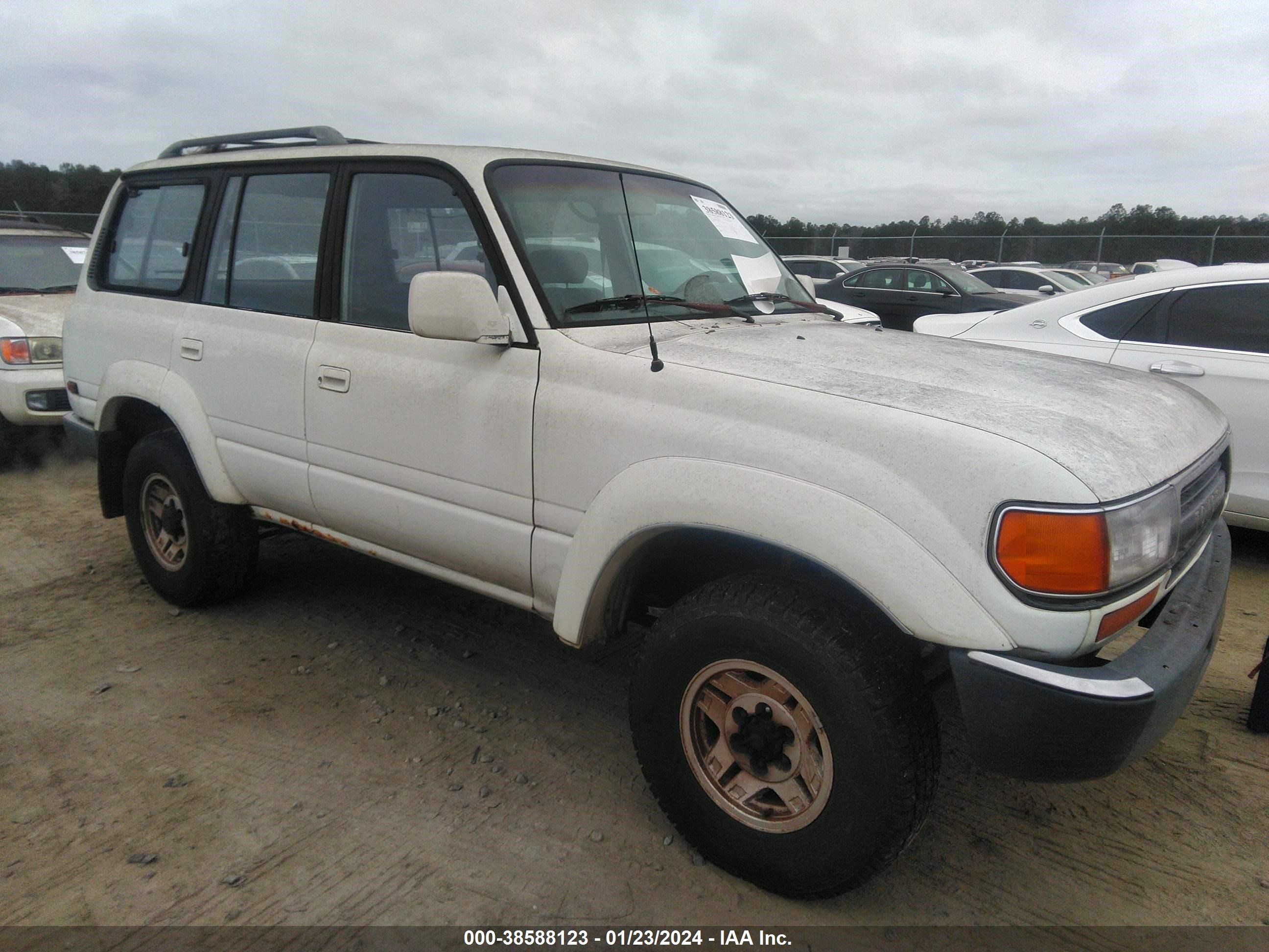 toyota land cruiser 1991 jt3fj80w7m0003496