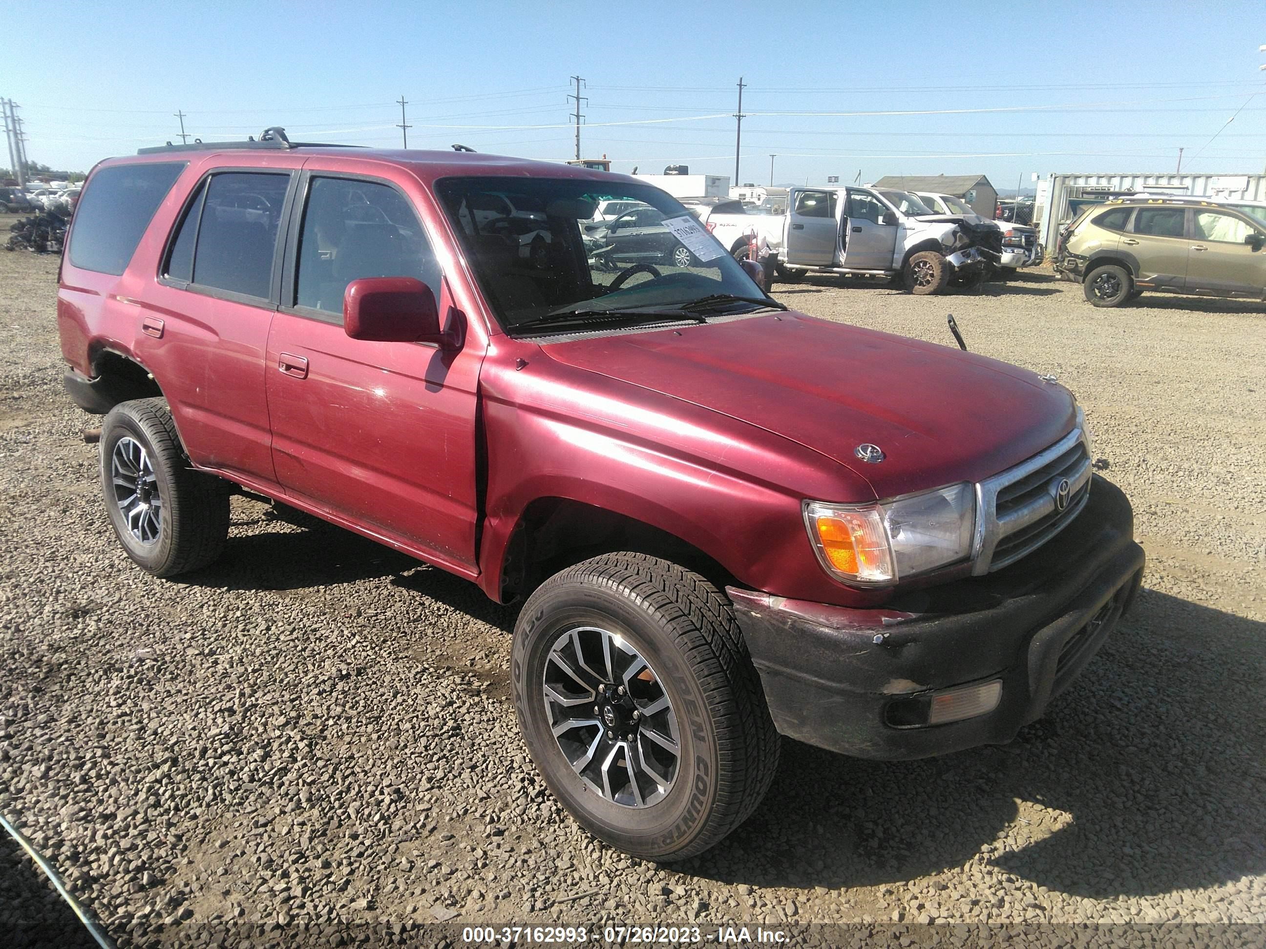 toyota 4runner 1999 jt3hn86r8x0226567