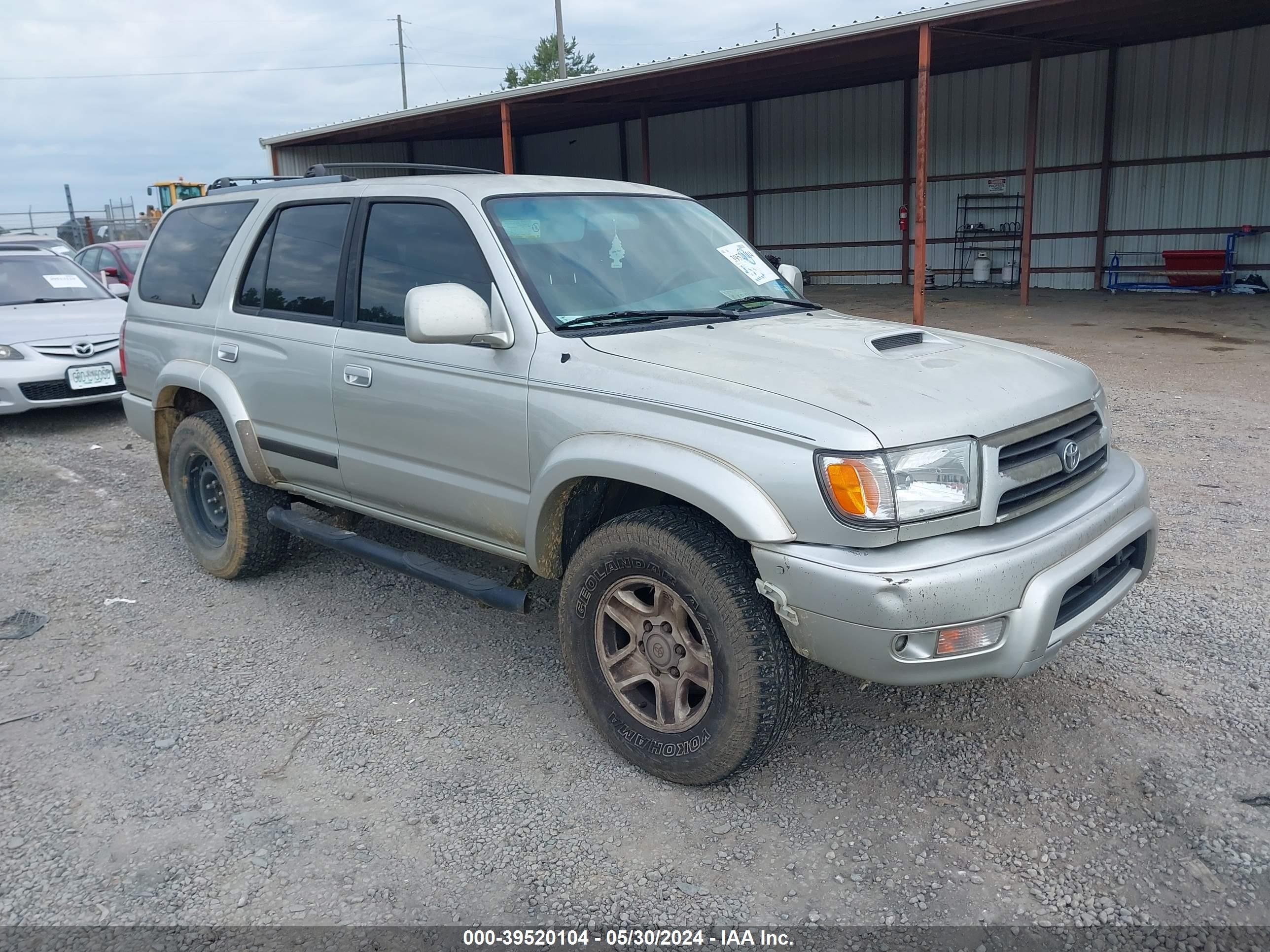 toyota 4runner 2000 jt3hn86r8y0293588