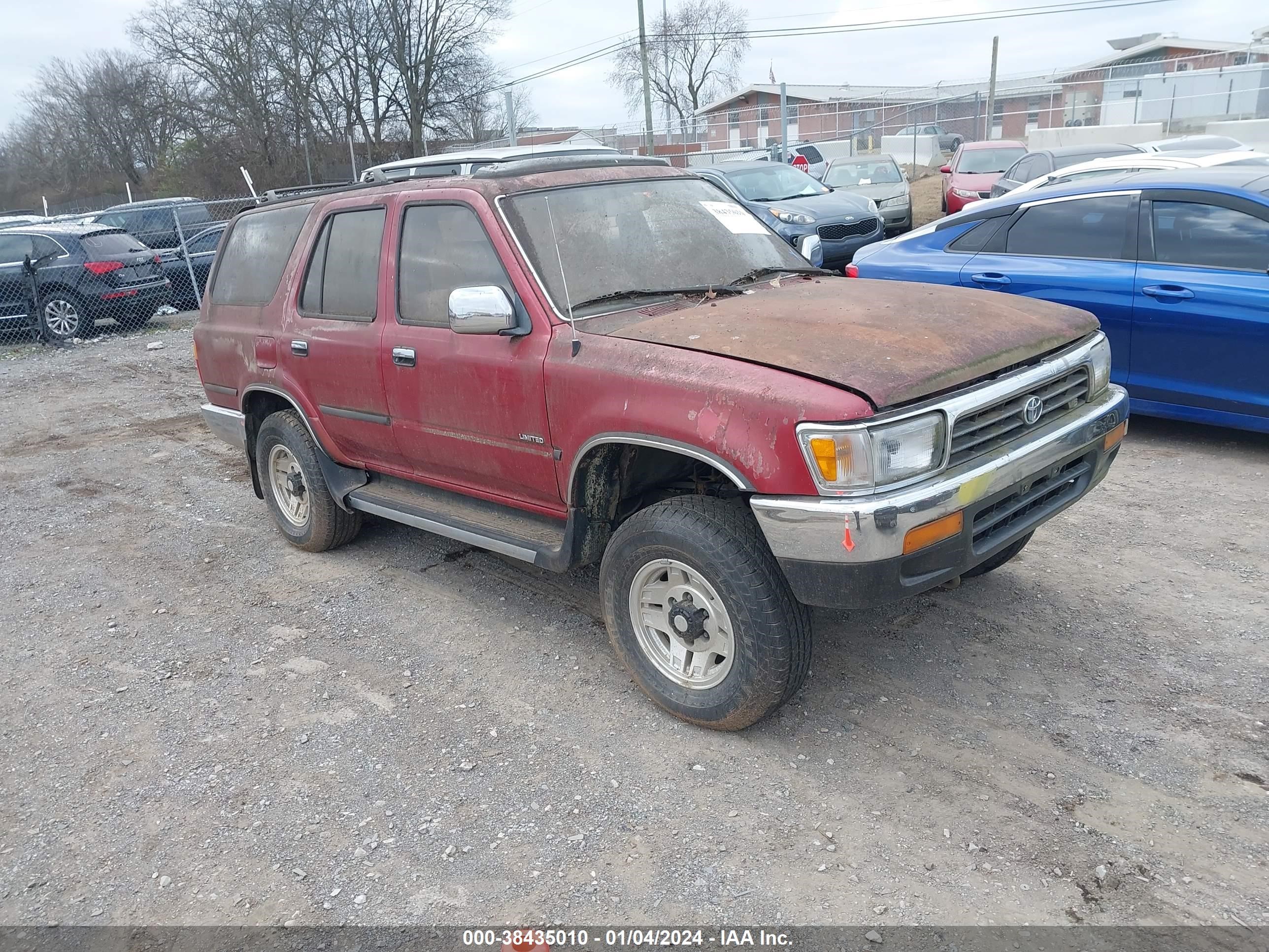 toyota 4runner 1995 jt3vn39w0s0180345