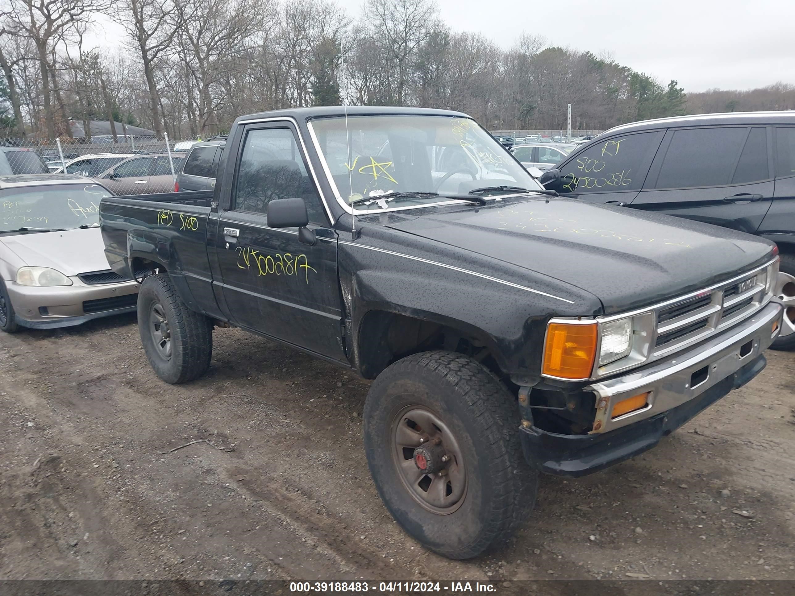 toyota pickup 1987 jt4rn63r8h0140394