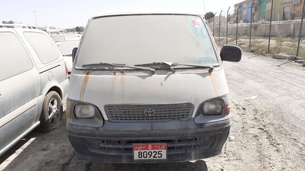 toyota hiace 2000 jt4za1195y0040660