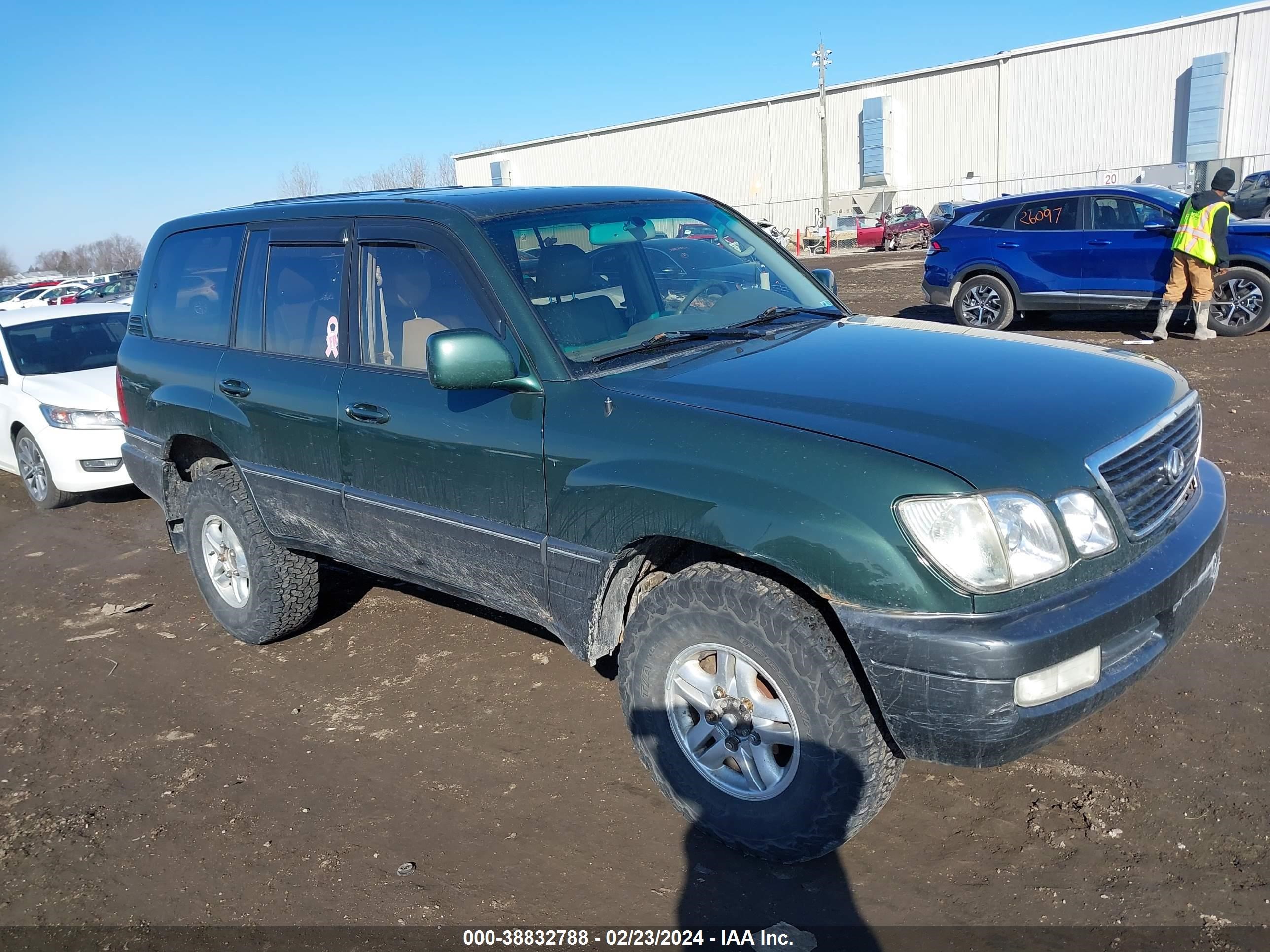 lexus lx 1999 jt6ht00w1x0067271