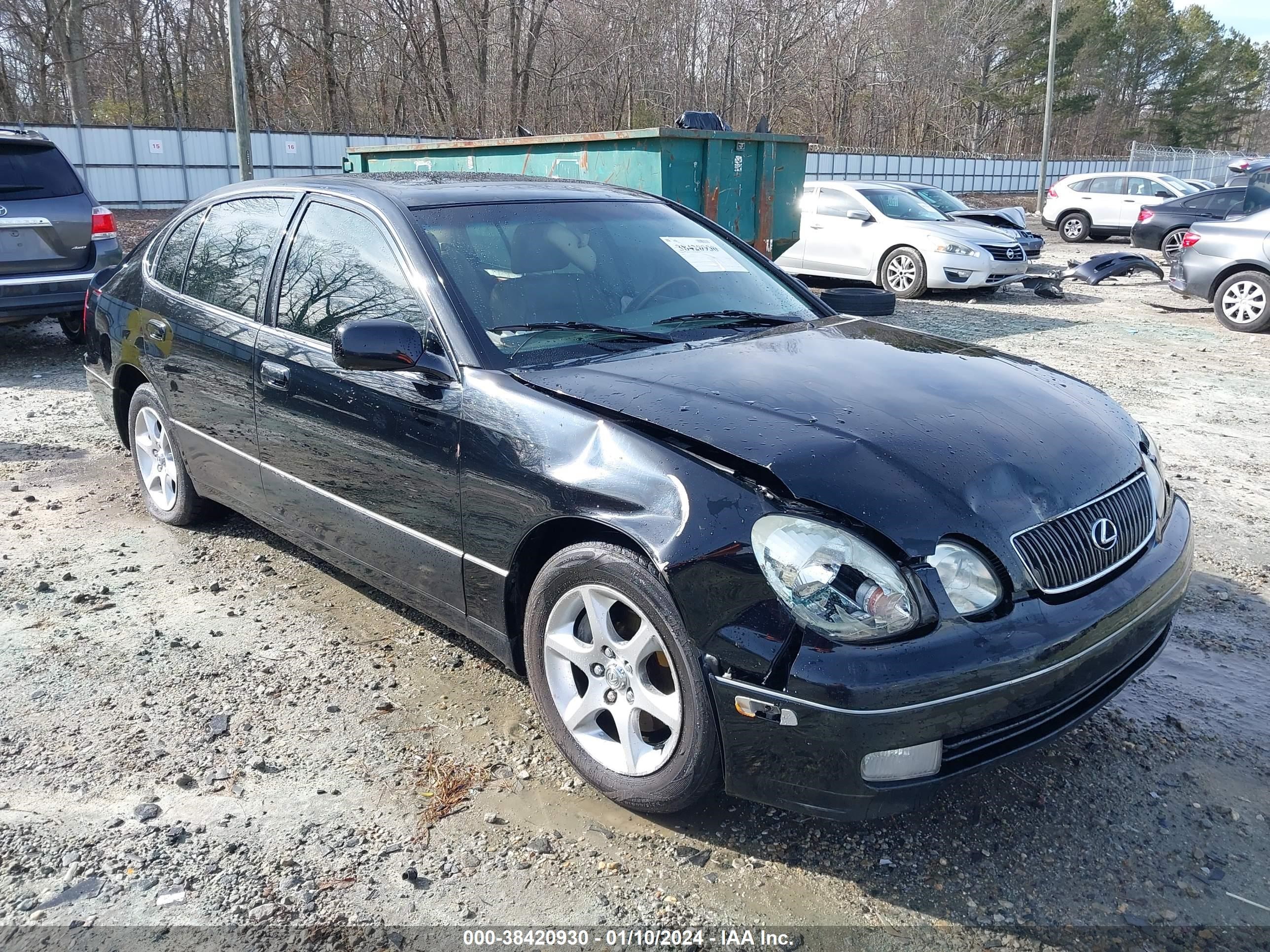 lexus gs 300 2004 jt8bd69s540201563