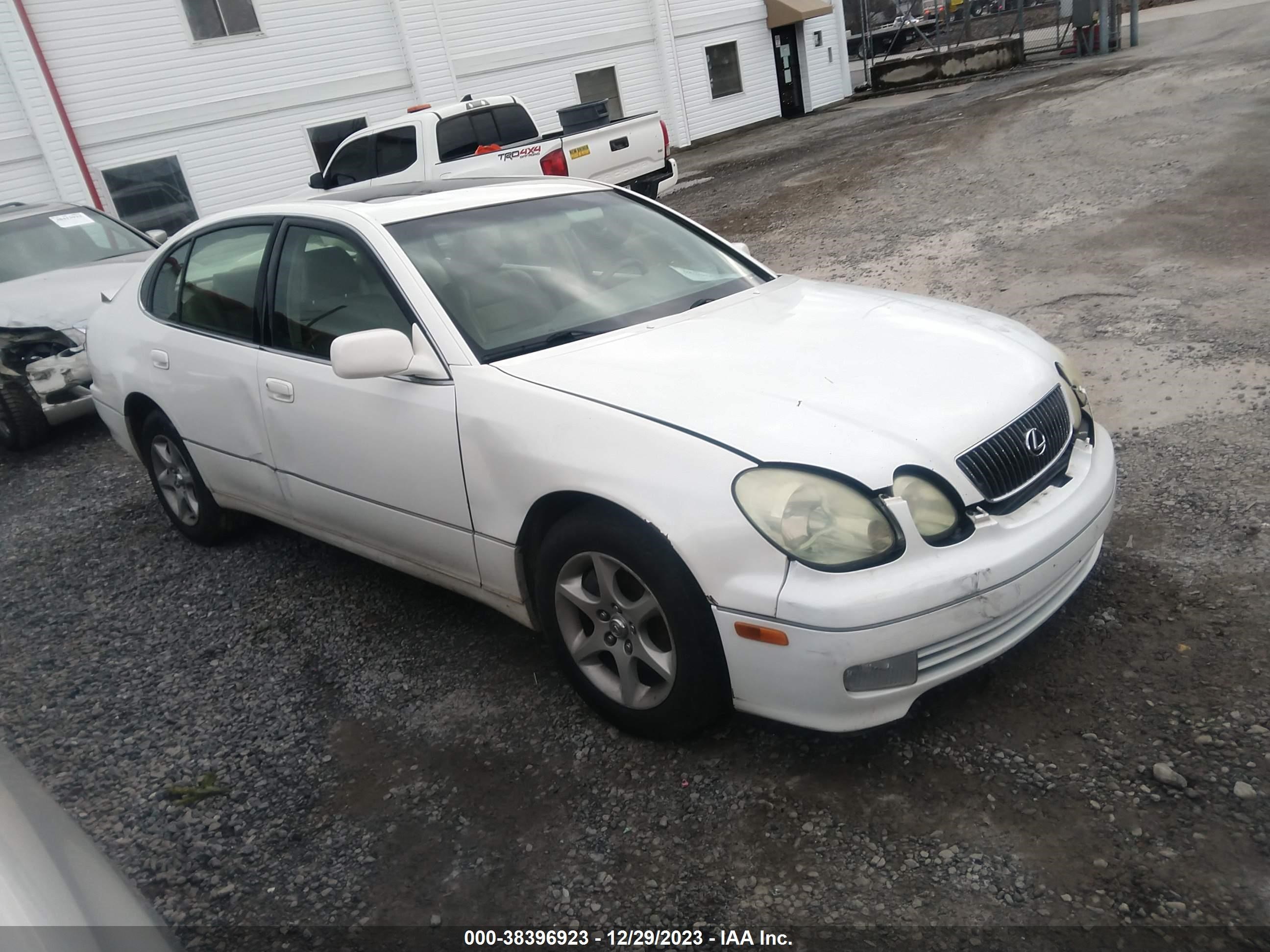 lexus gs 300 2001 jt8bd69s910119945