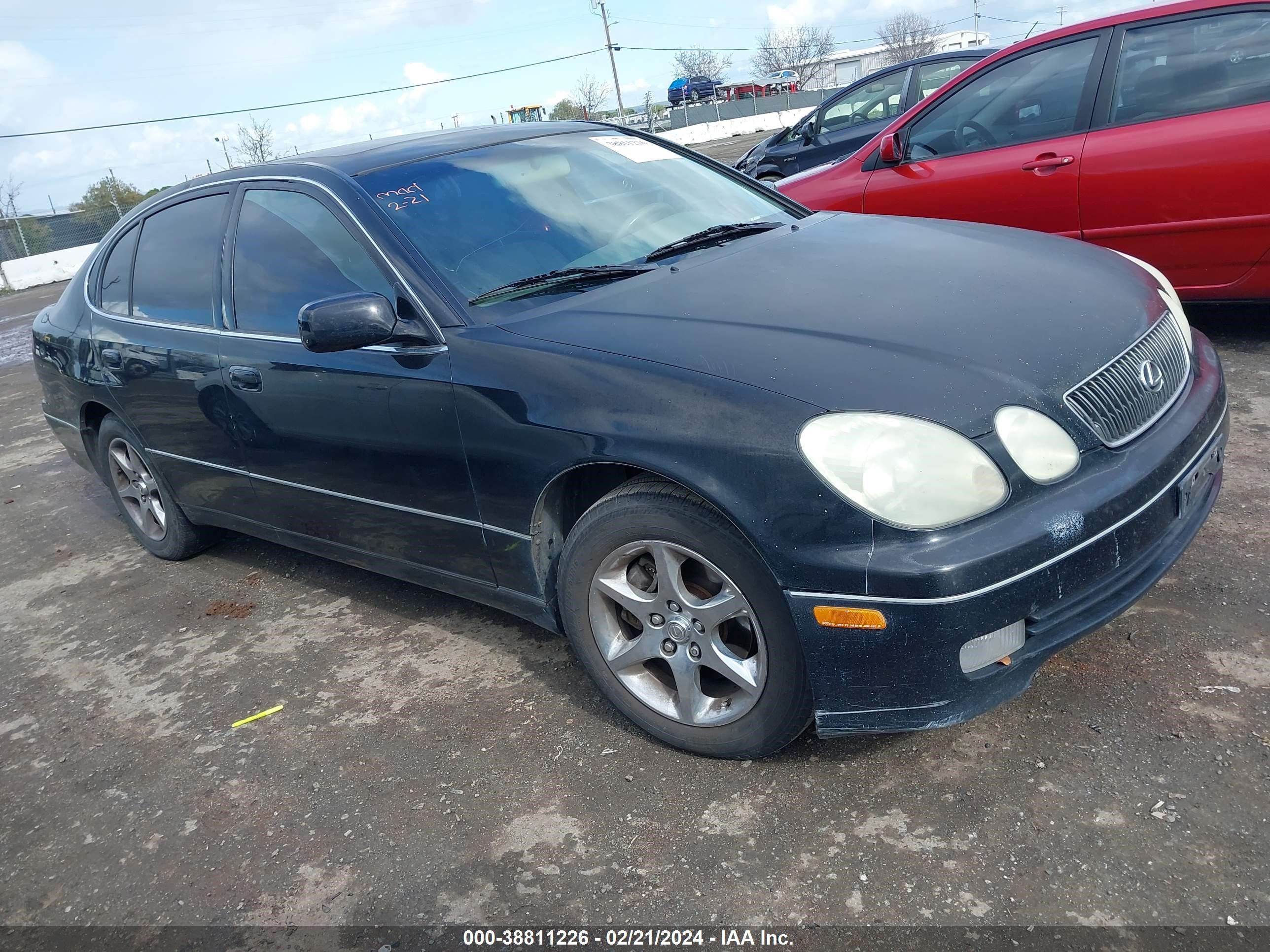 lexus gs 300 2001 jt8bd69sx10136754