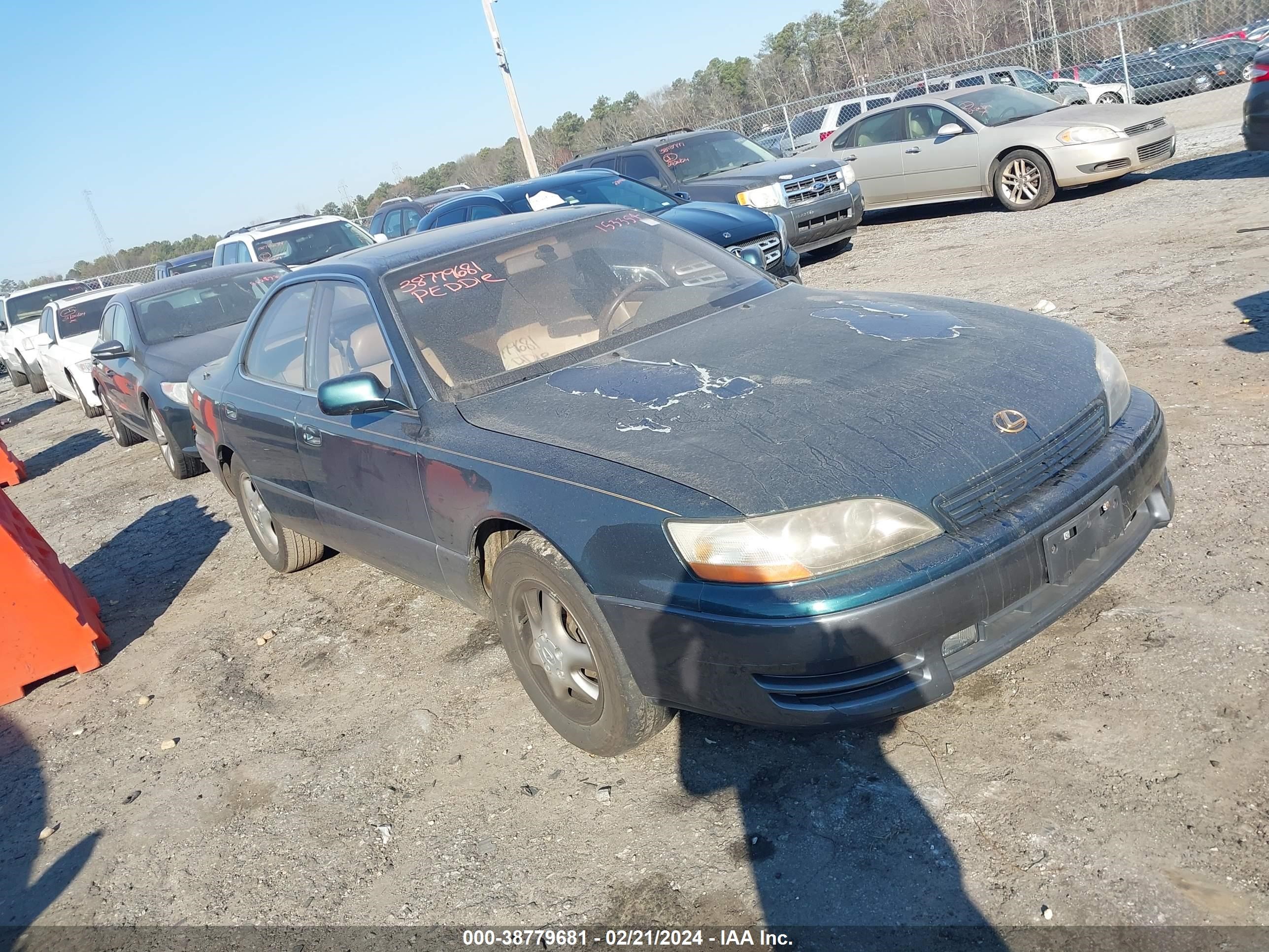 lexus es 1996 jt8bf12g5t0153354