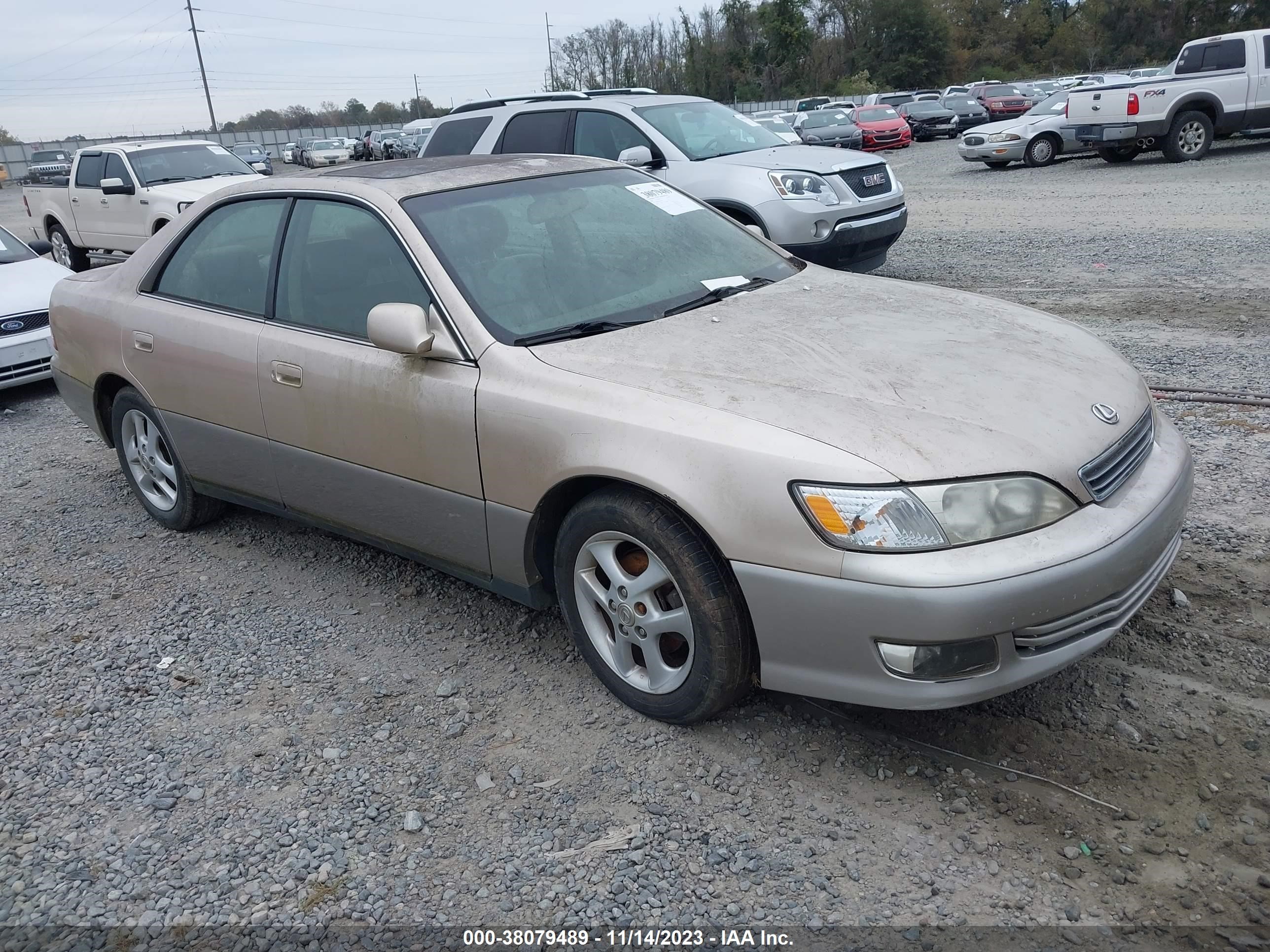 lexus es 2001 jt8bf28g015105306