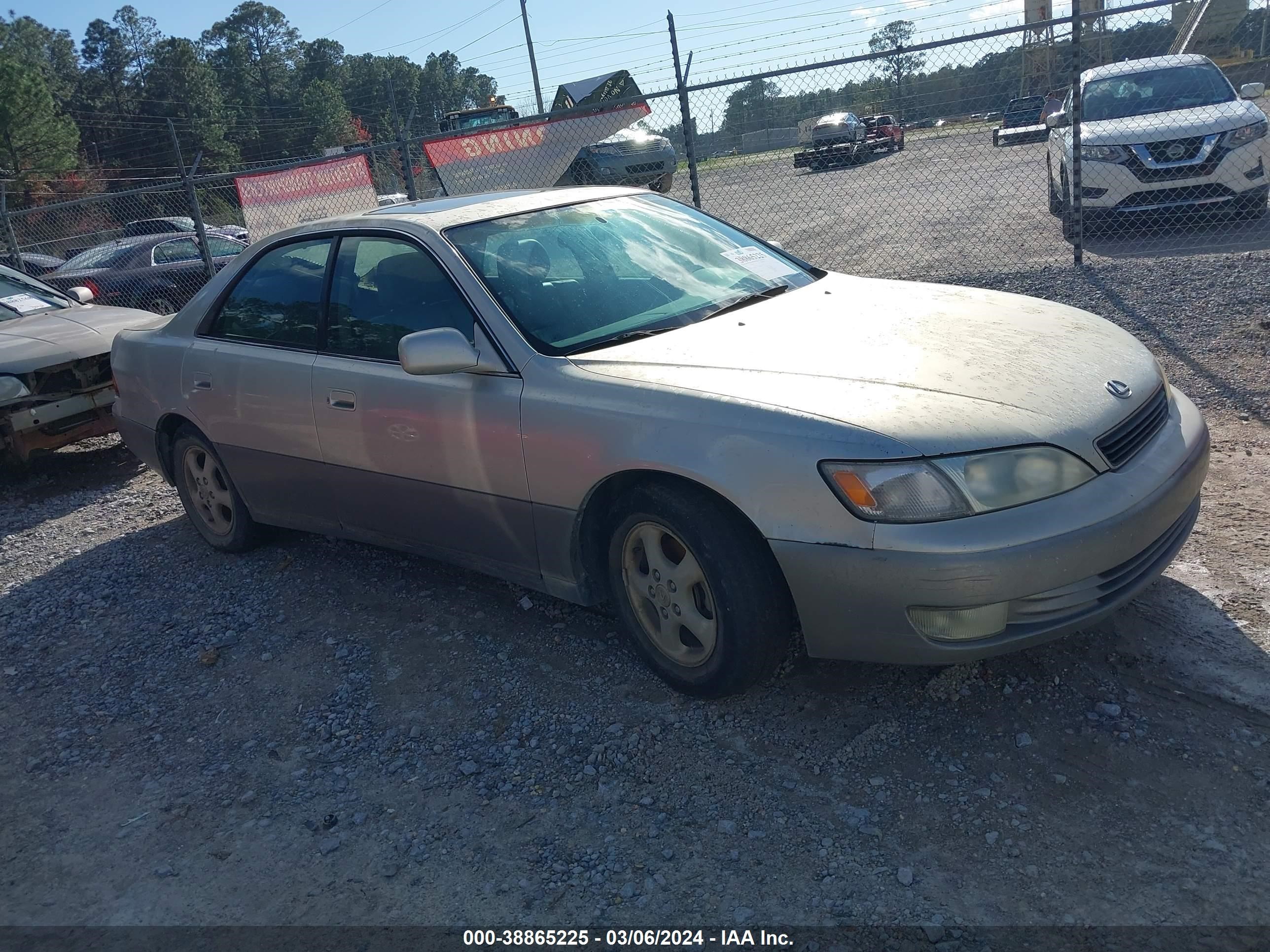 lexus es 1999 jt8bf28g1x0231180