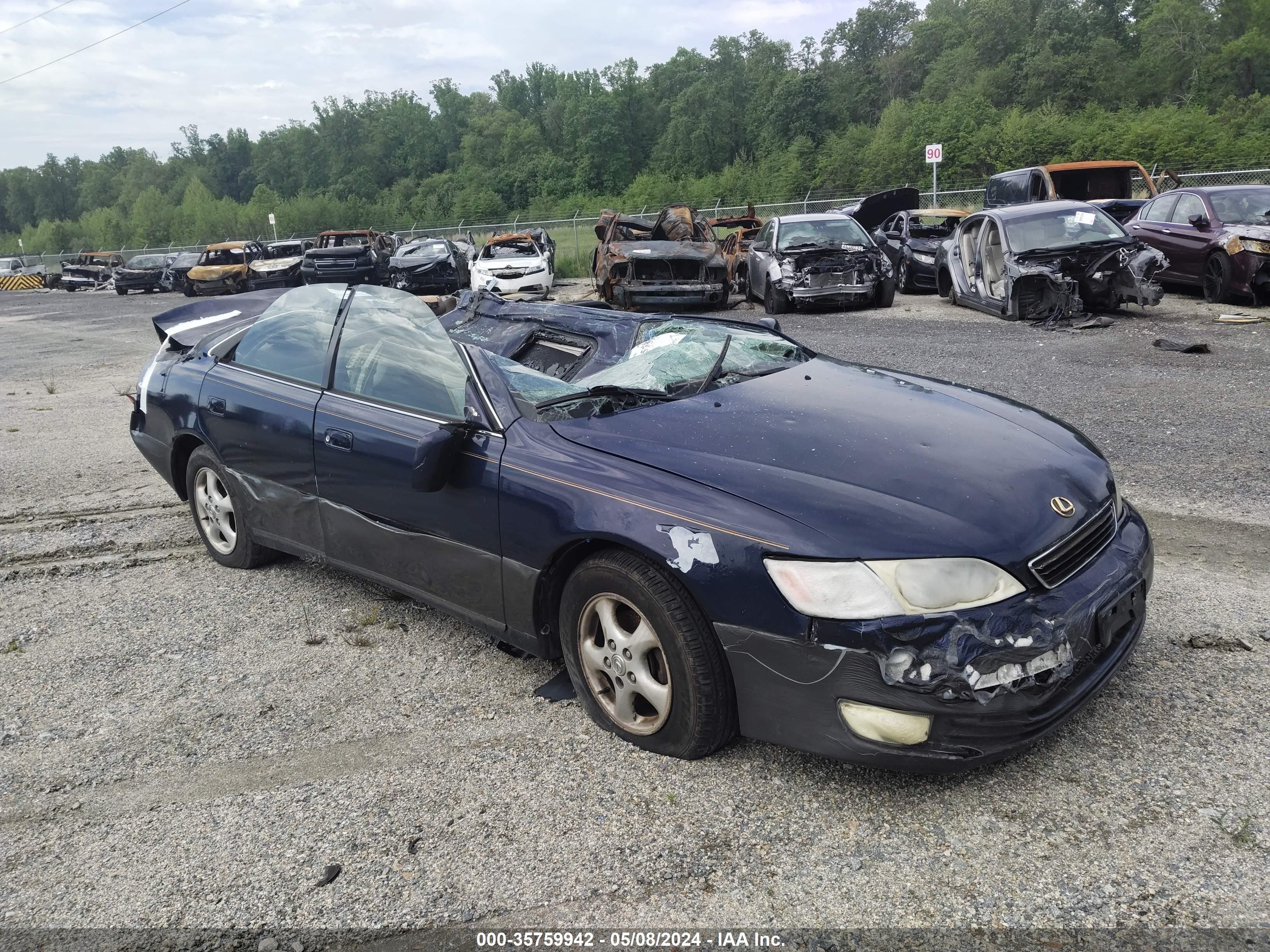 lexus es 1998 jt8bf28g3w5049952