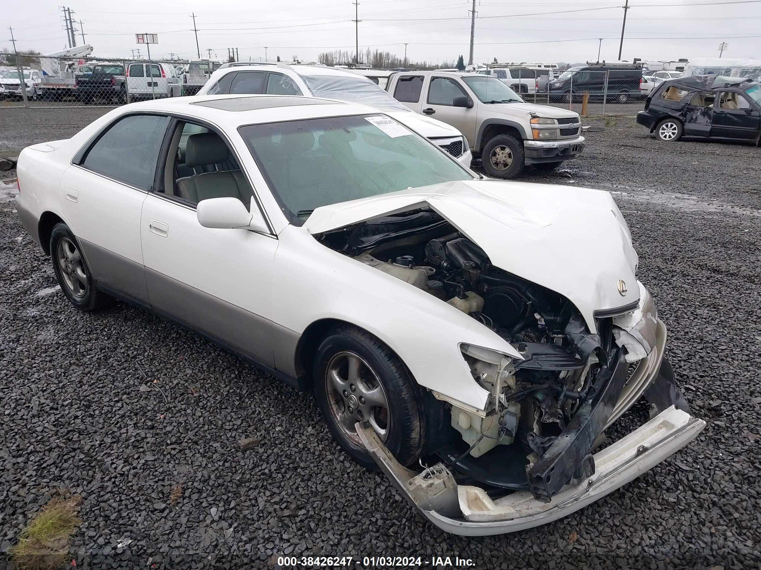 lexus es 1999 jt8bf28g7x0206798