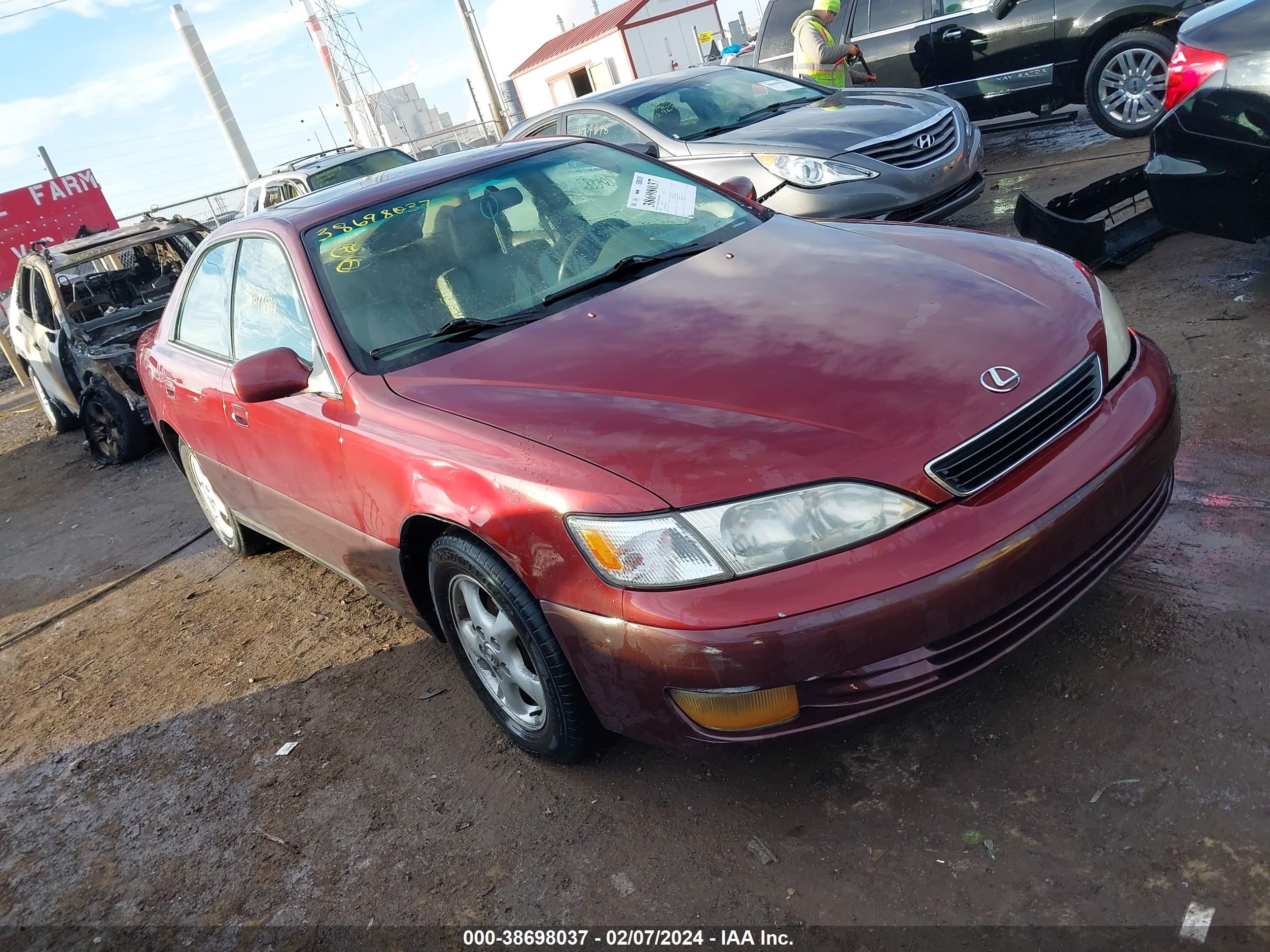 lexus es 1999 jt8bf28g8x5054677