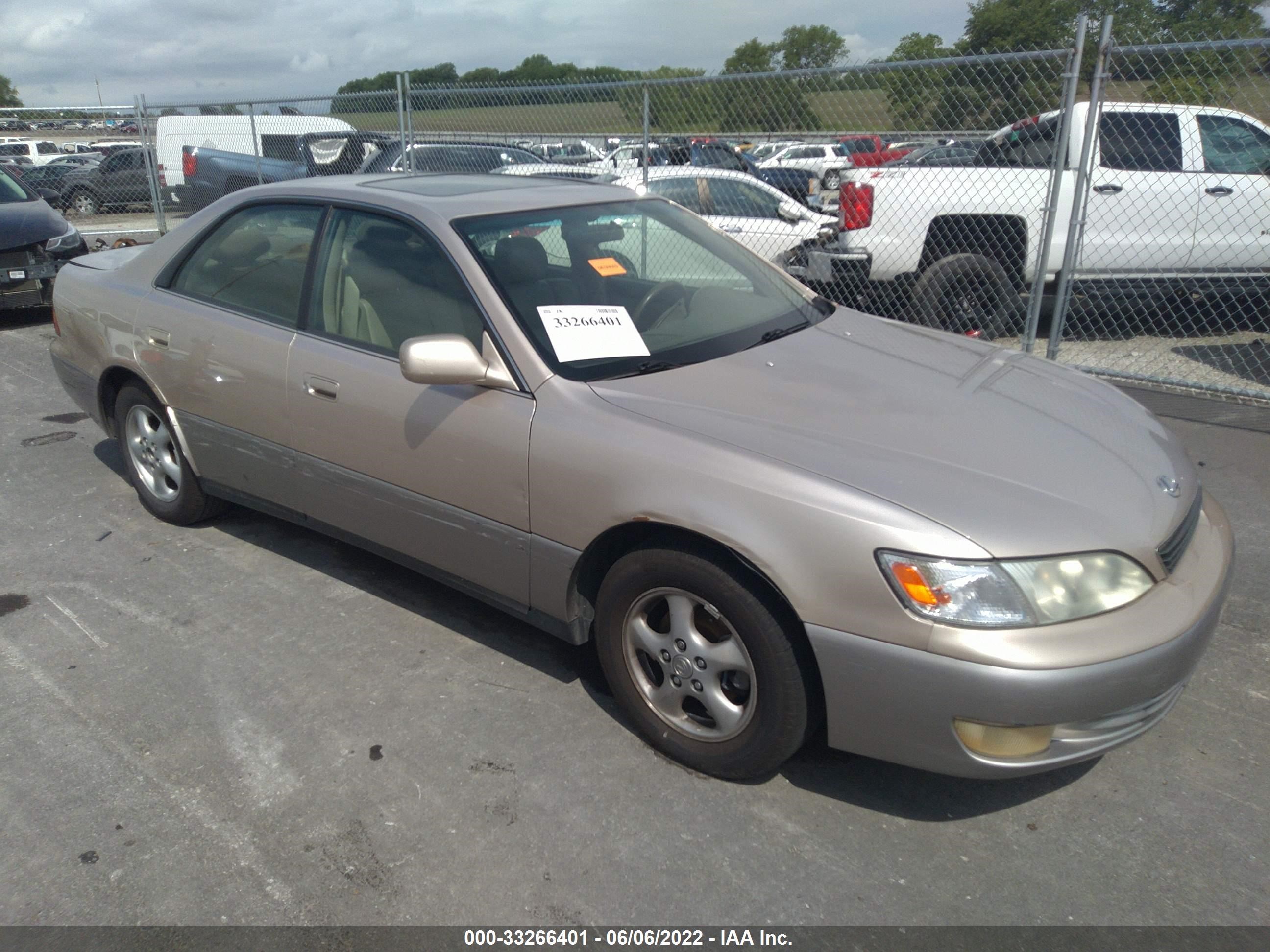 lexus es 1998 jt8bf28g9w5043038