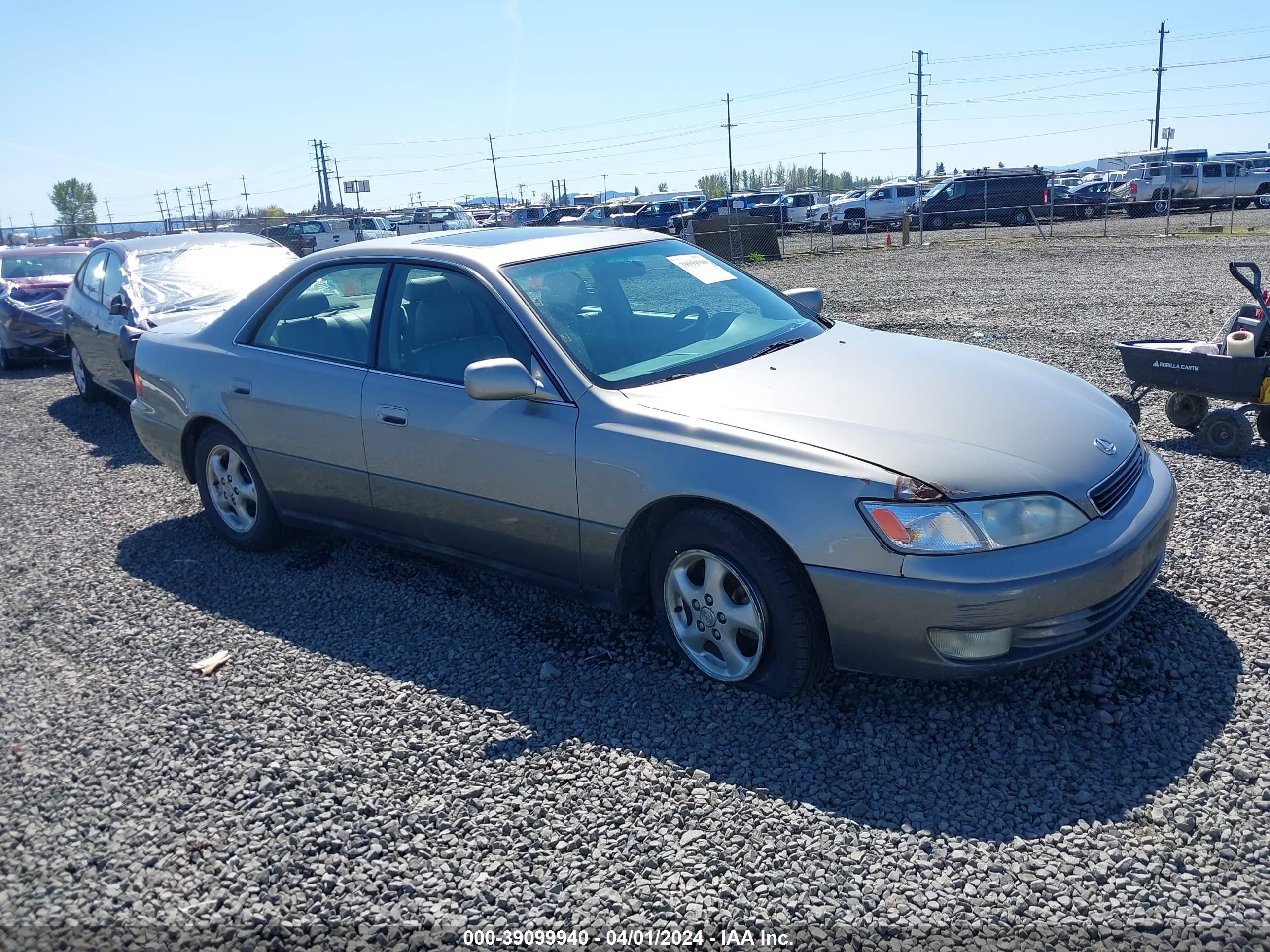 lexus es 1998 jt8bf28gxw0144490